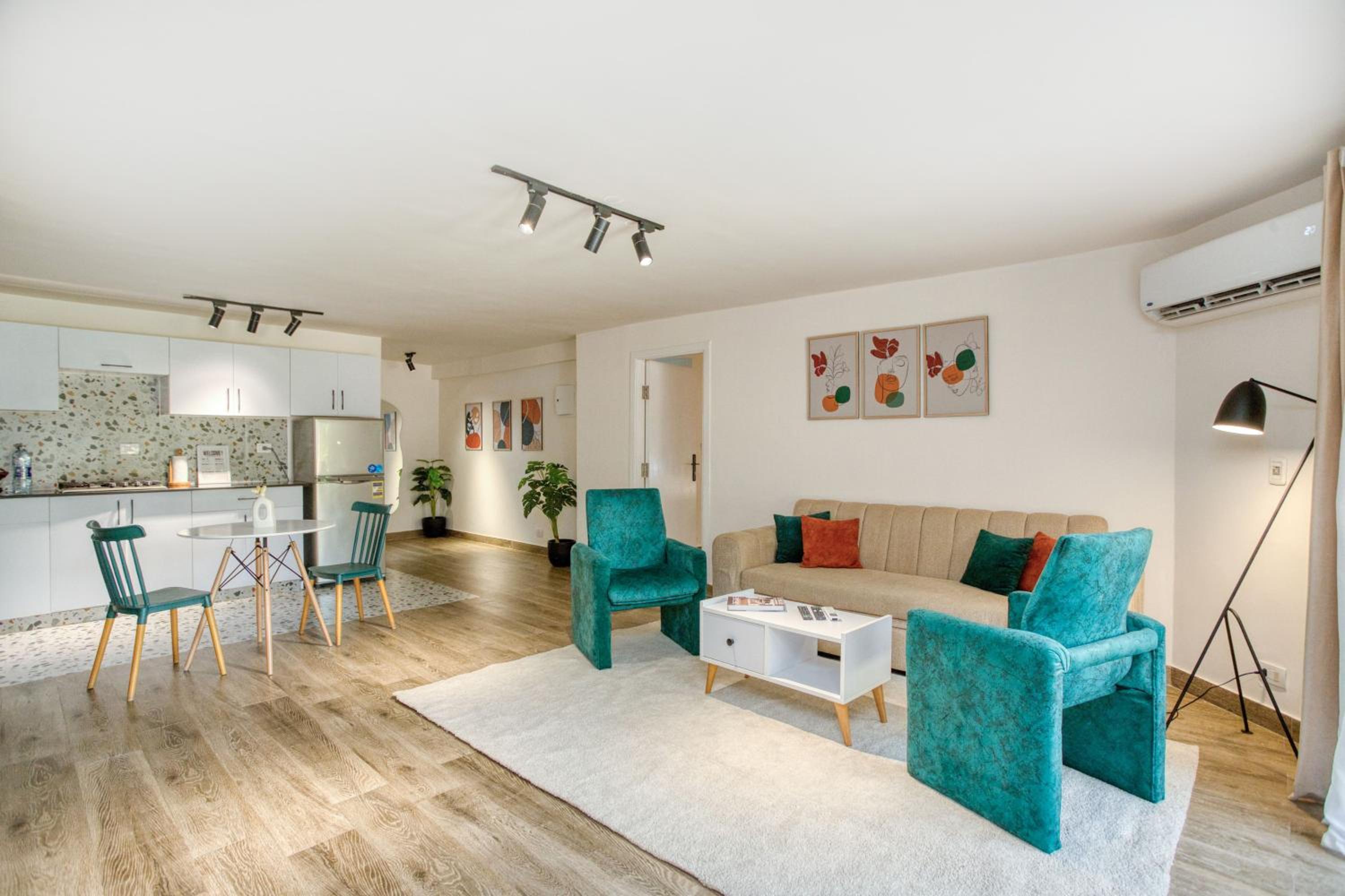 New cairo apartment in front of Garden 8 Mall