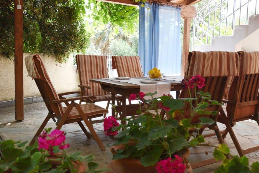 Evangelia's house a seaside village view 3