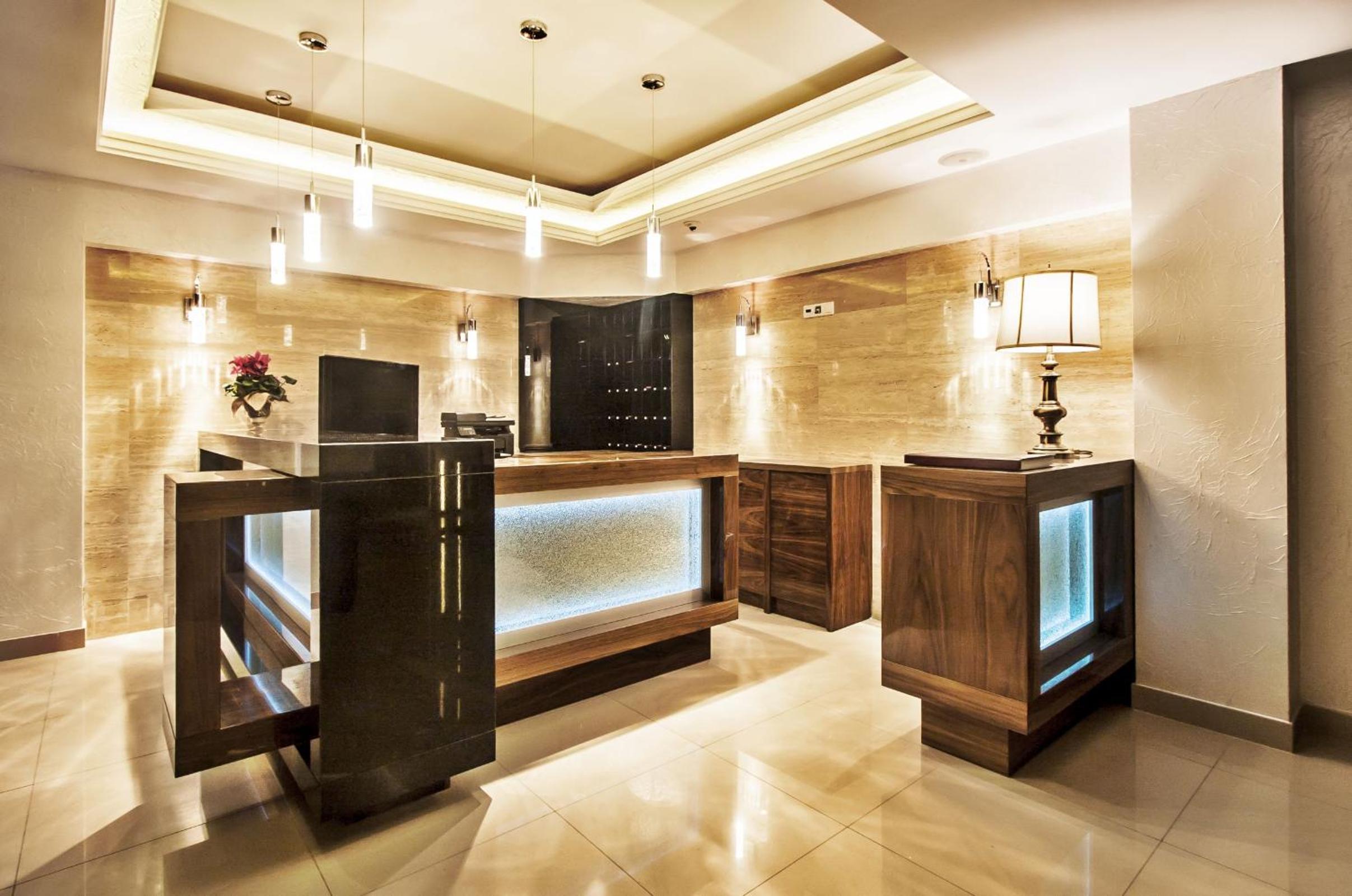hotel reception