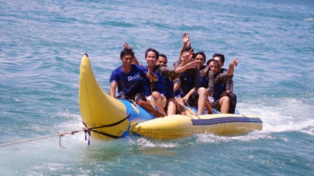 Penginapan pinggir pantai view 2