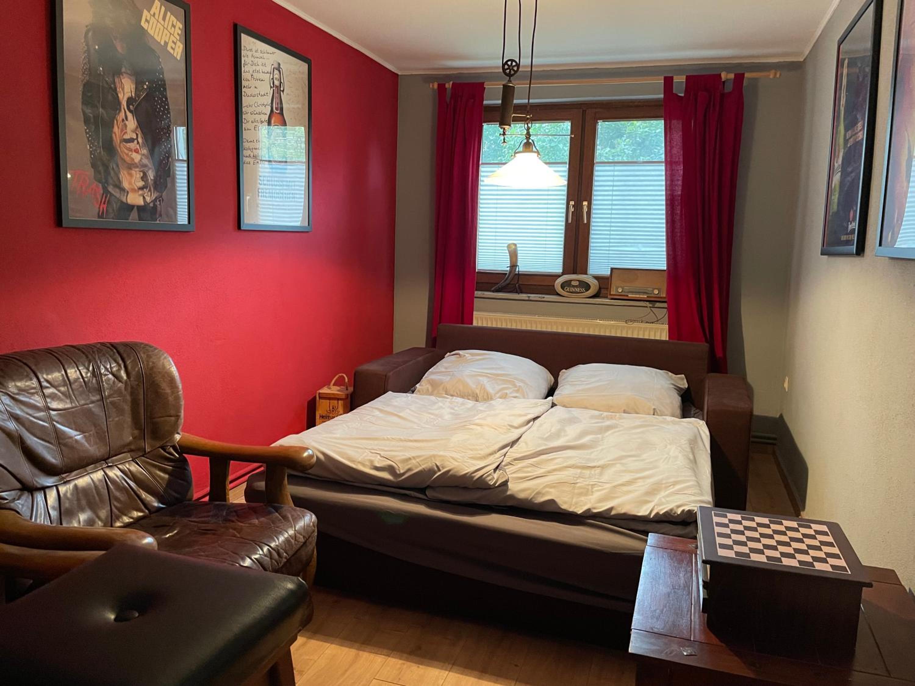Ferienhaus mit Bar und Sauna
