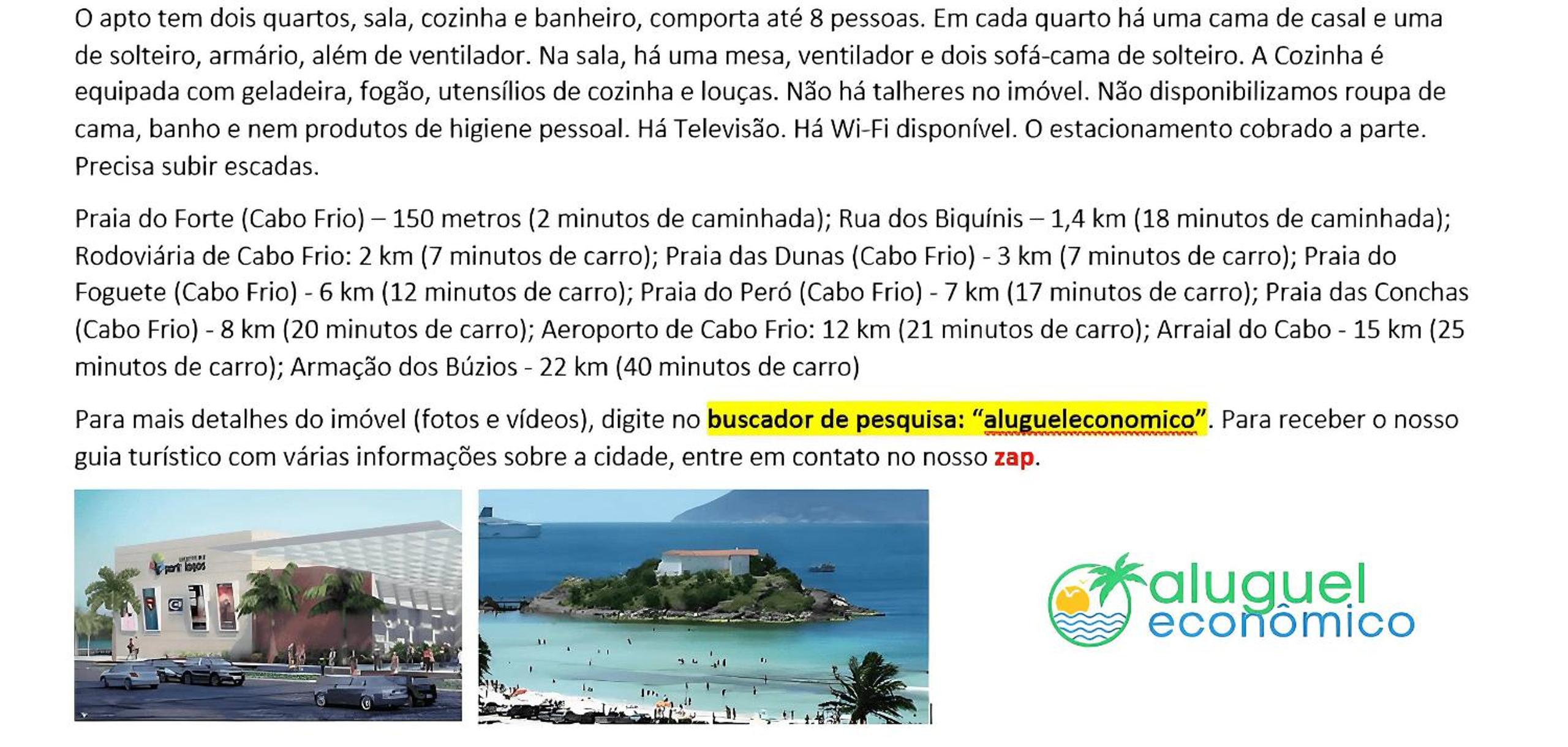 Praia do Forte - Cabo Frio - Aluguel Econômico view 4