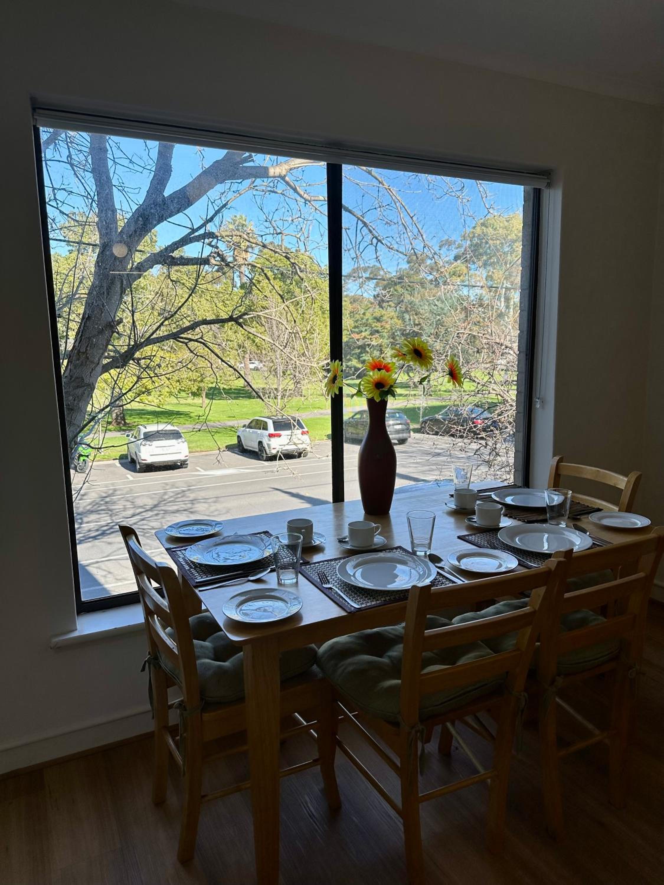 Relaxing park view 2 bedrooms apartment Free Wi-Fi