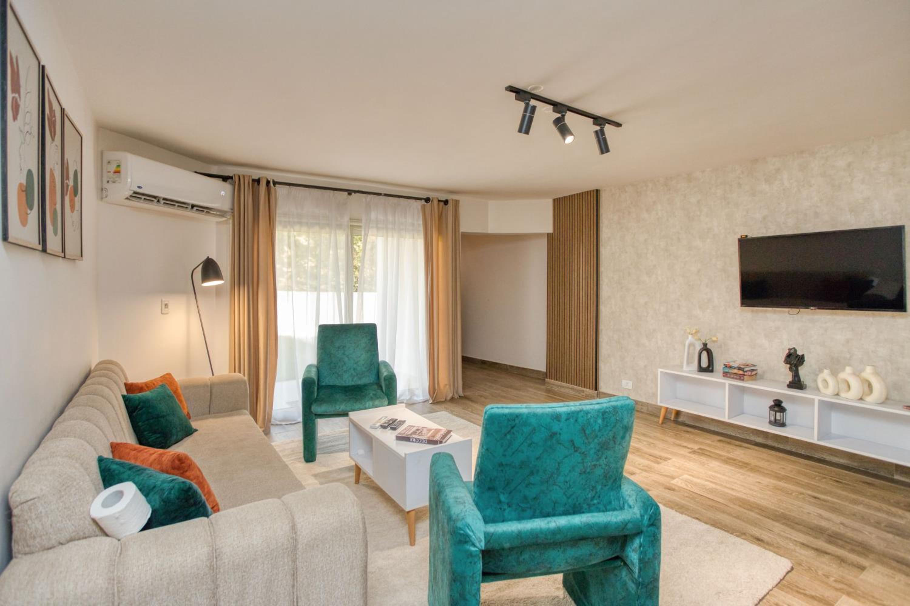 New cairo apartment in front of Garden 8 Mall