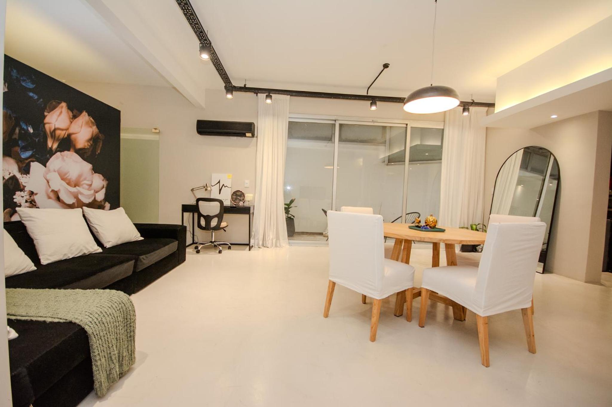 Amplio Studio con Jacuzzi privado - Recoleta