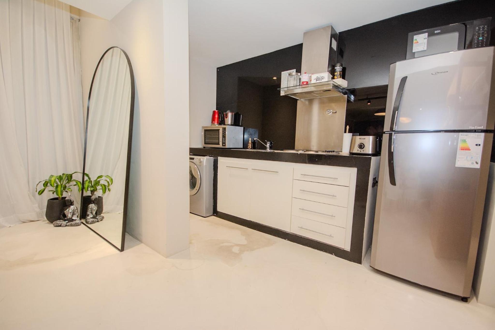 Amplio Studio con Jacuzzi privado - Recoleta