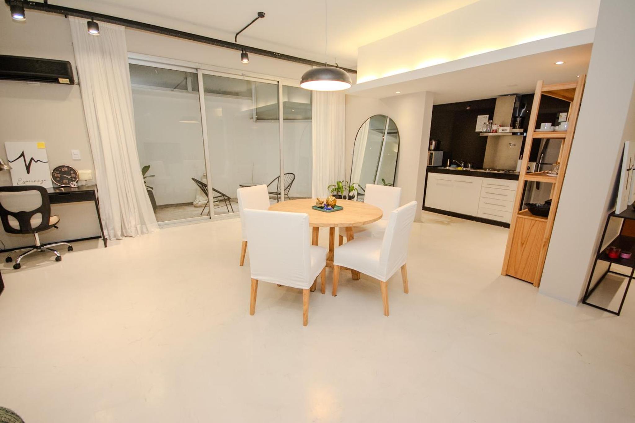 Amplio Studio con Jacuzzi privado - Recoleta