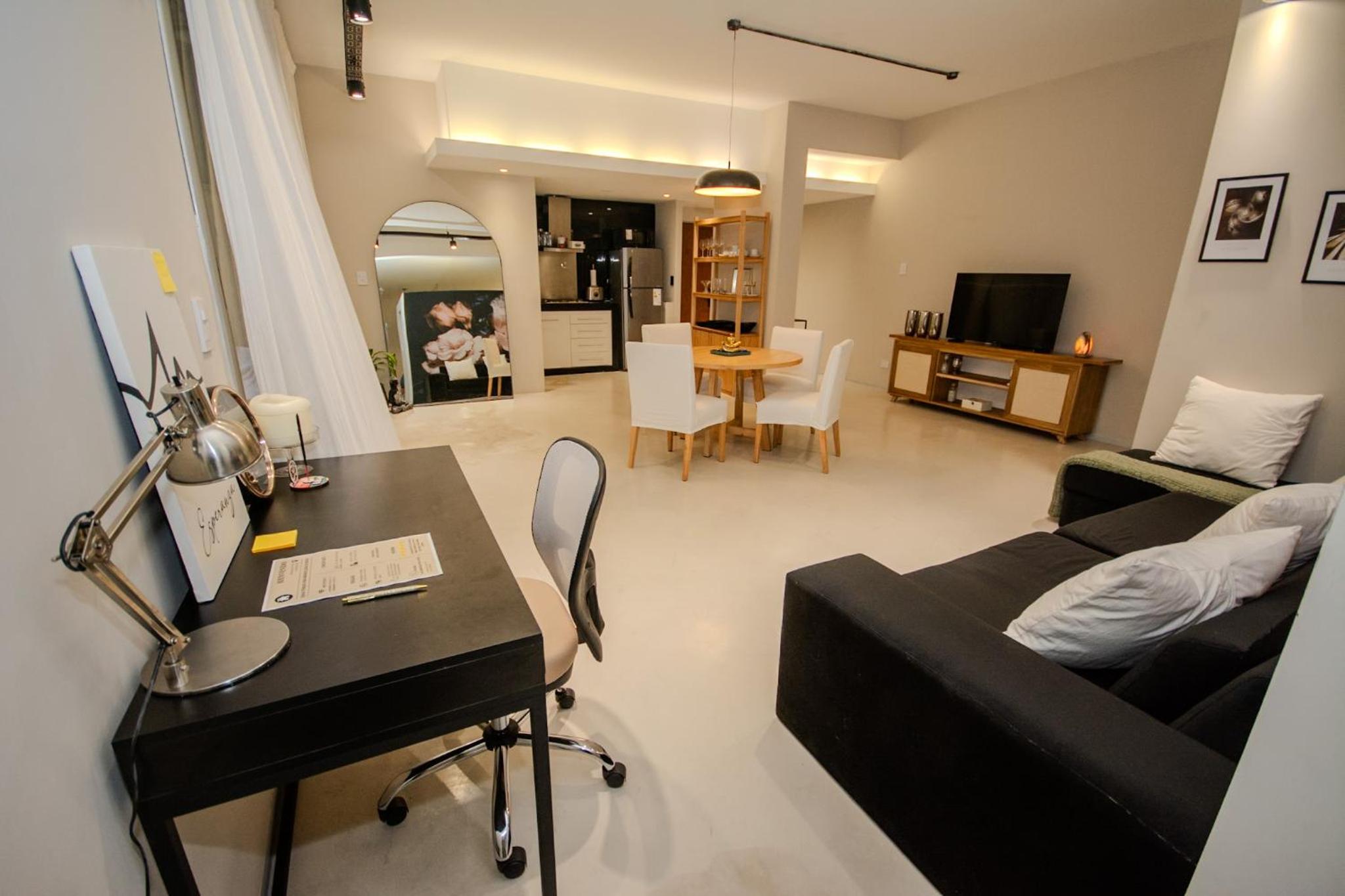 Amplio Studio con Jacuzzi privado - Recoleta