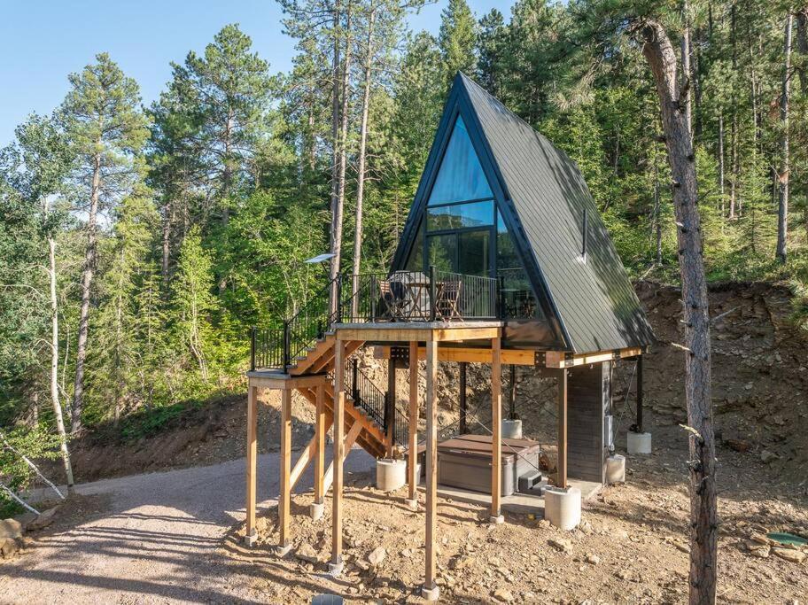 Pines Cabin- A-Frame- Hot Tub-Sauna- Firepit view 5