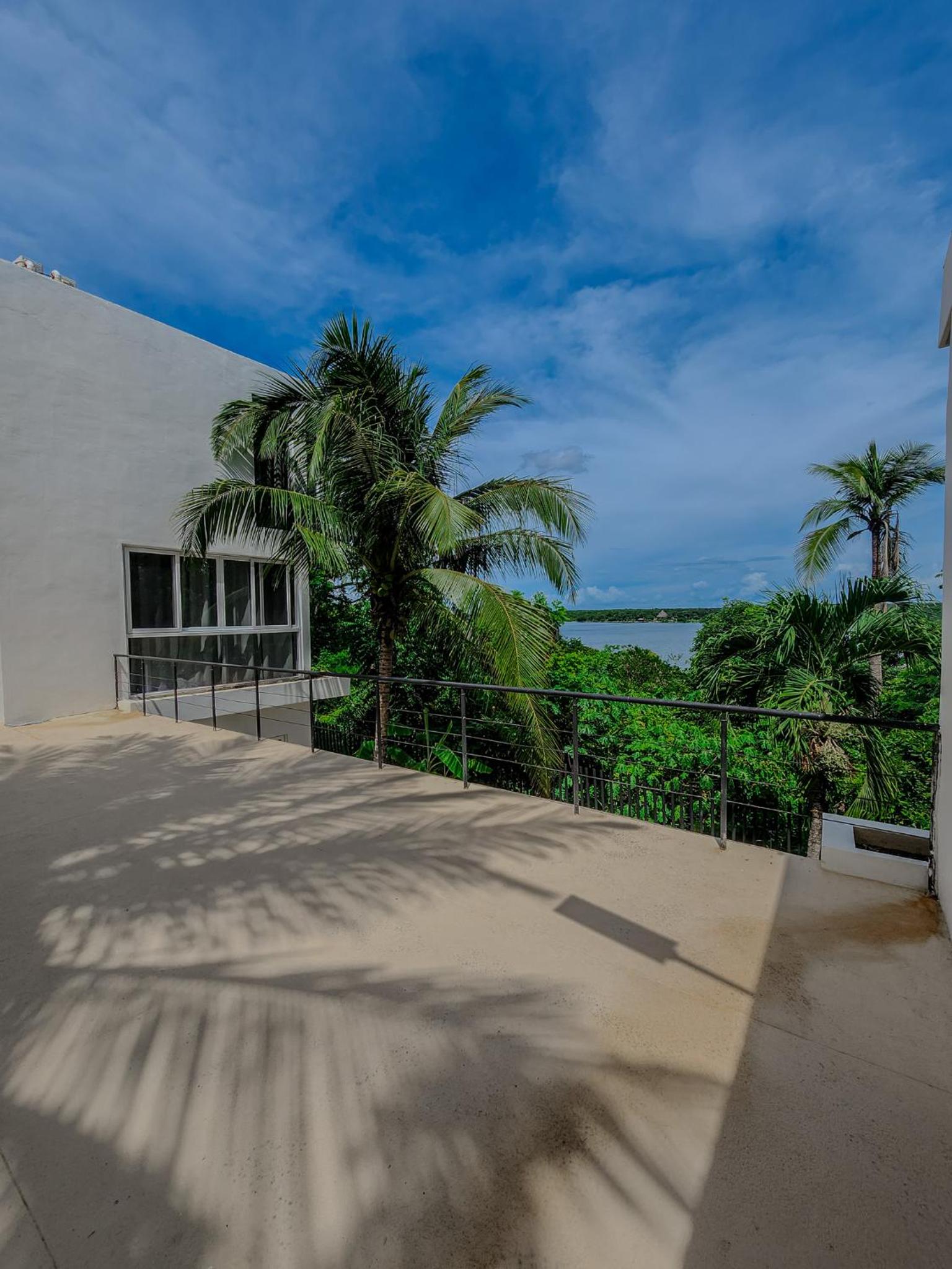 Luxury Lake Villa with Pool & Lagoon Views in Bacalar