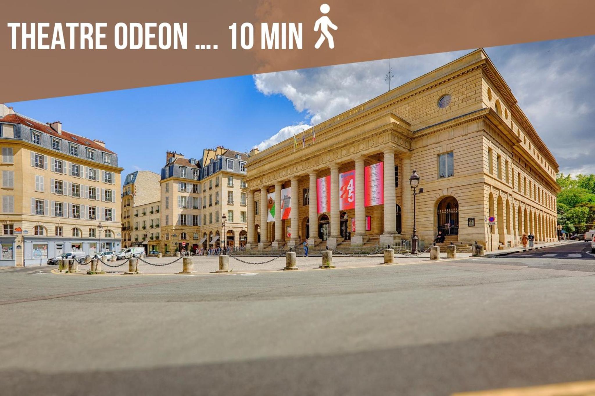 Paris Central Gem 9 Min Walk to Notre-Dame and Louvre