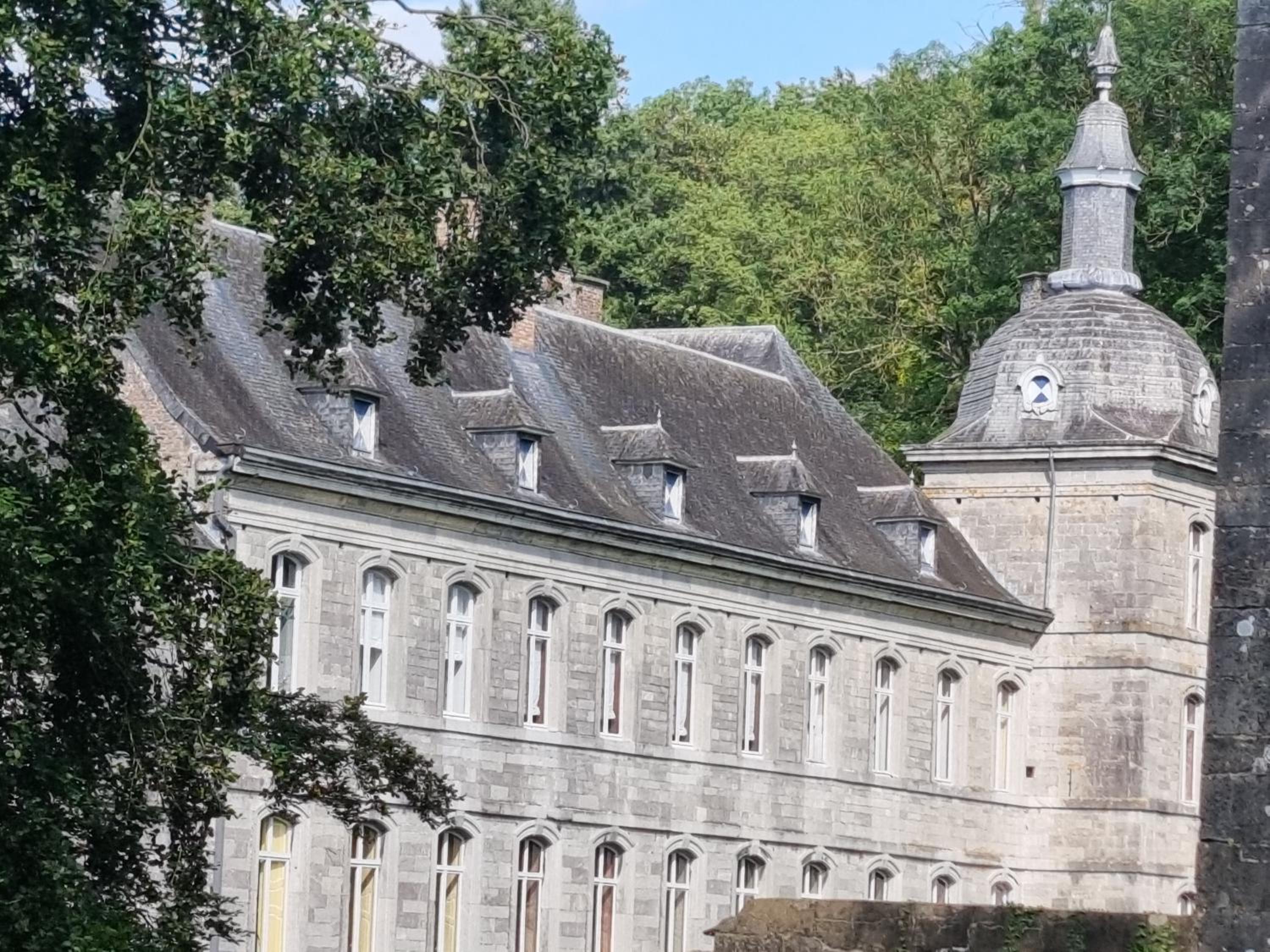 groot authentiek en charmante woning, 250 vierkante meter, panoramisch vergezicht, zonsondergang, dicht bij Dinant, Maredsous en Namen