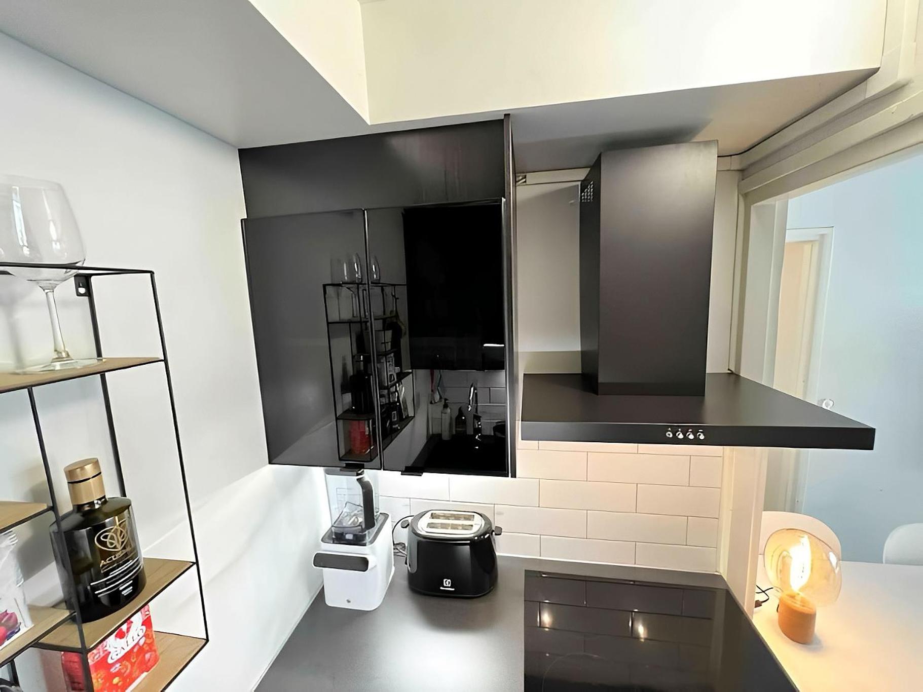 Stylish Design District Apt w Balcony view 2