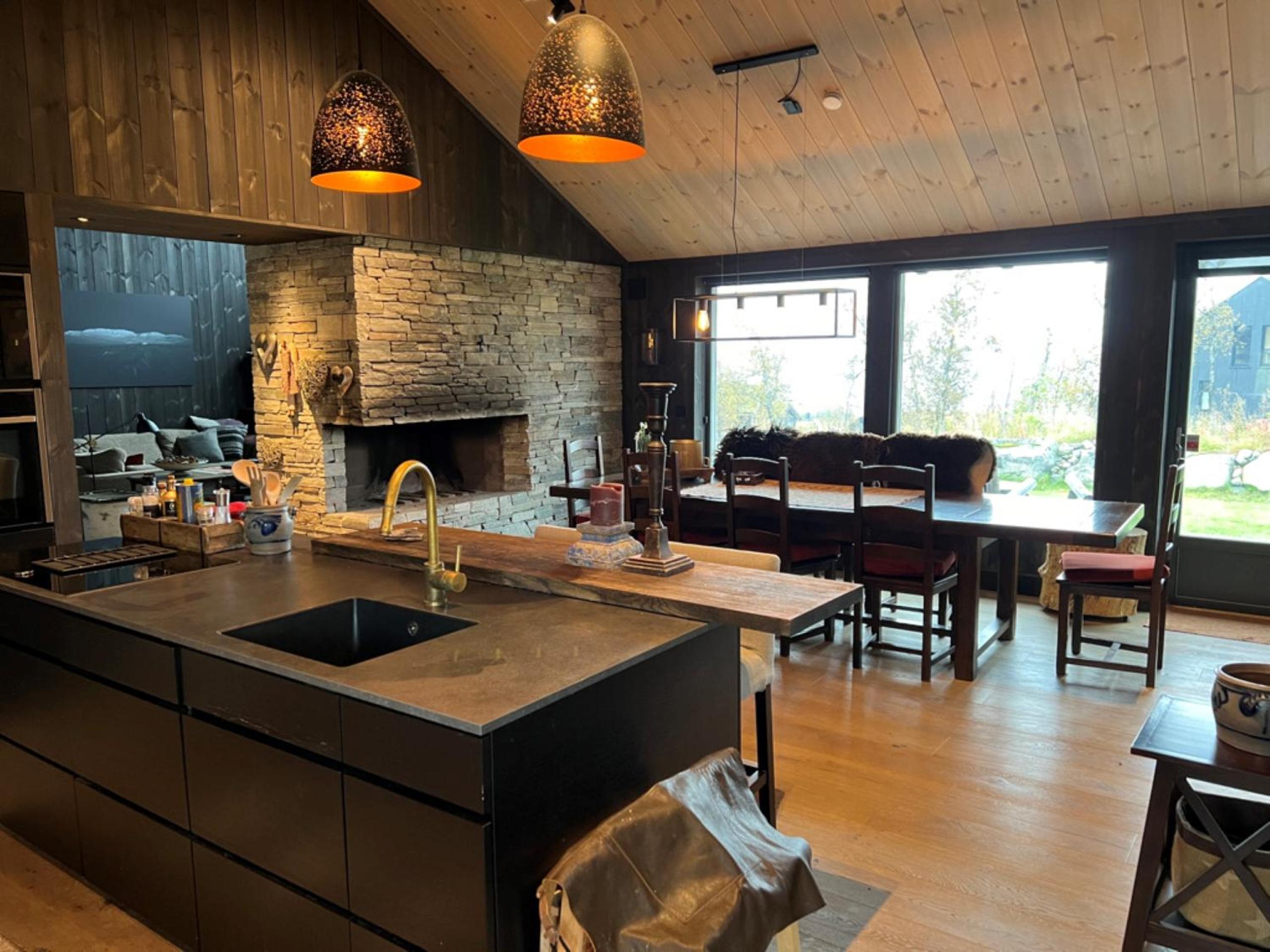 Spacious, exclusive and modern cabin in Geilo