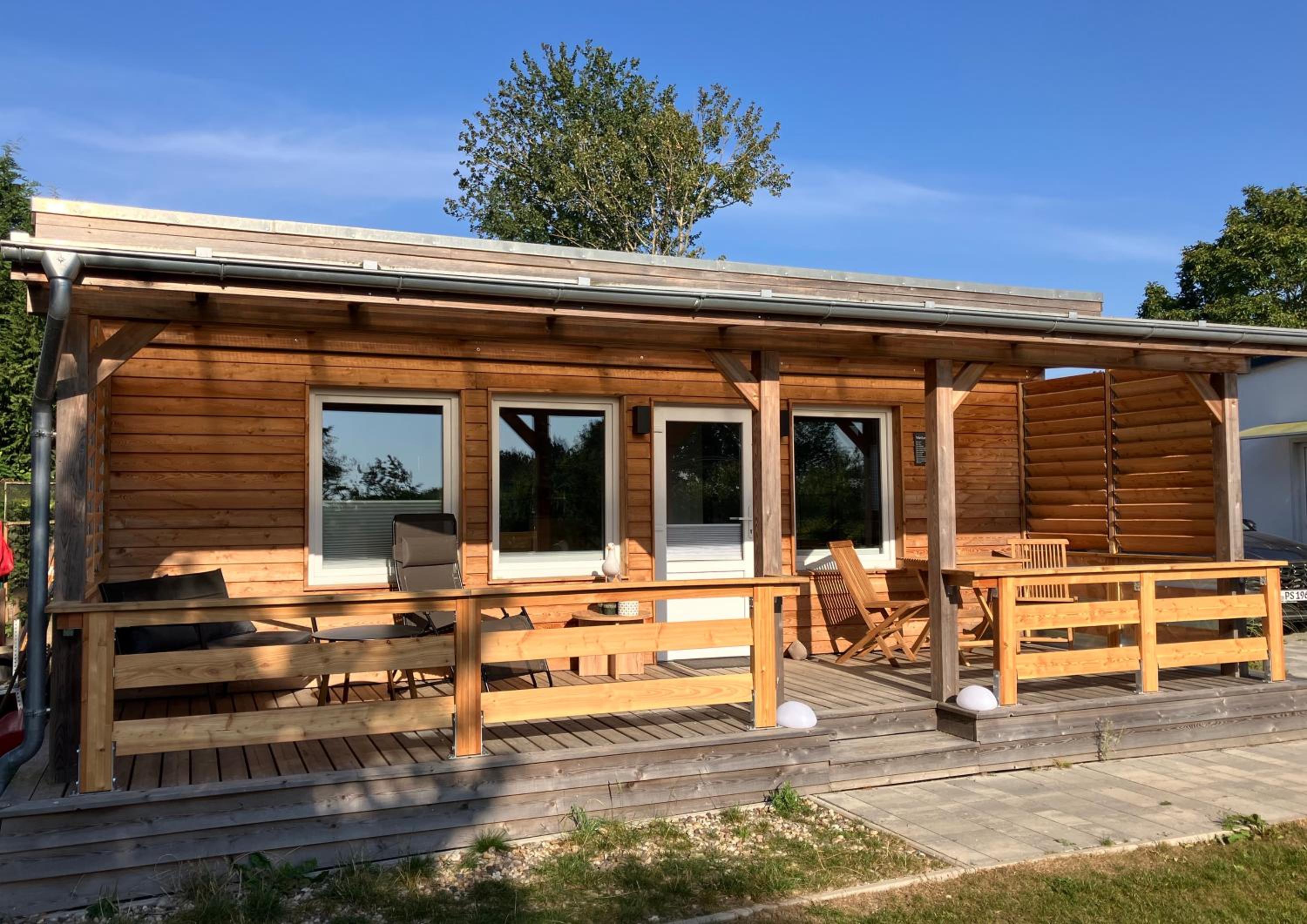 Bungalow Hühnergott beim Boddenstrand