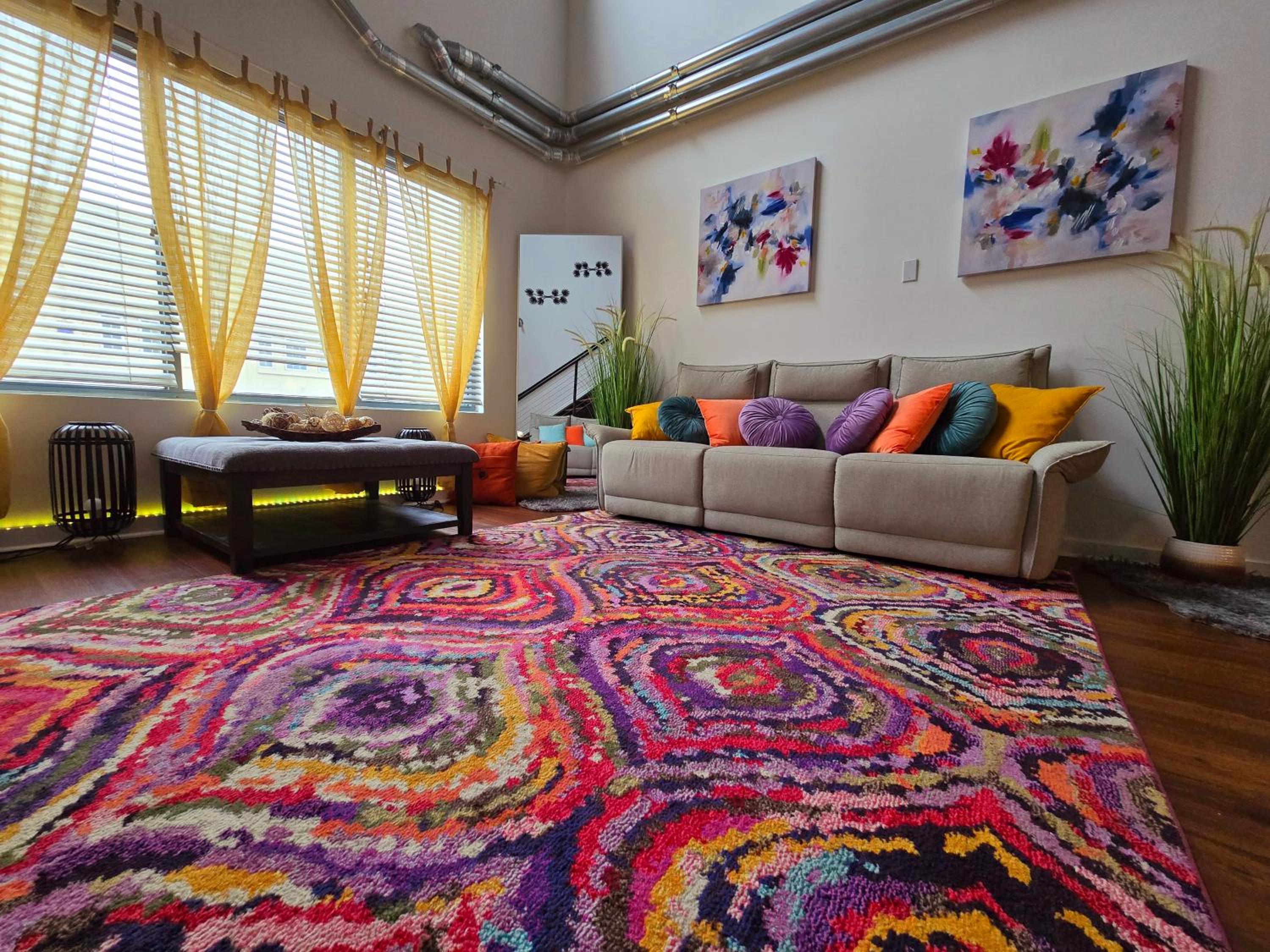Atlantic Station Colorful 2BR 2BA Loft view 3