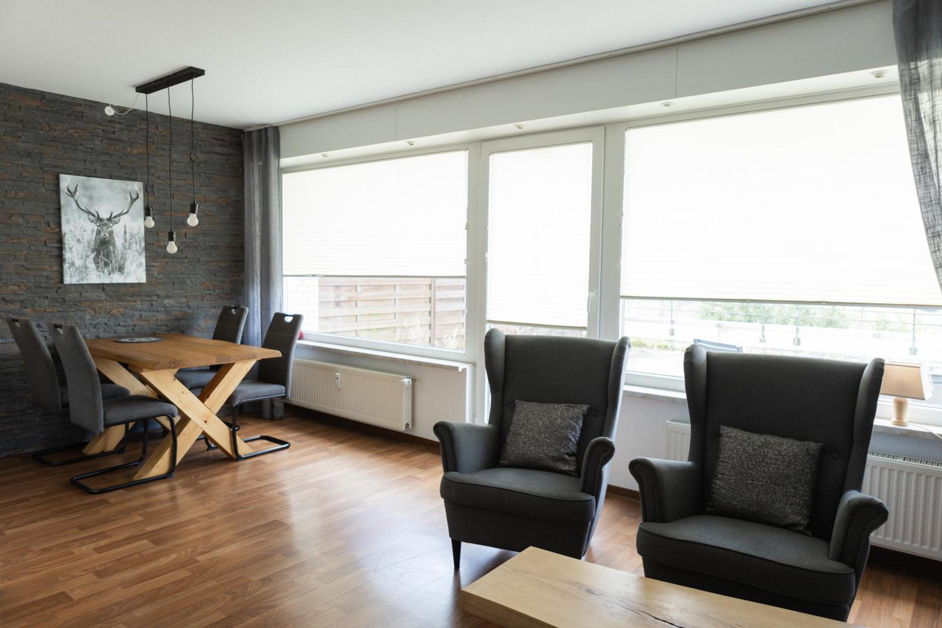Terrassenhaus im Harz, Pool, Sauna, WLAN