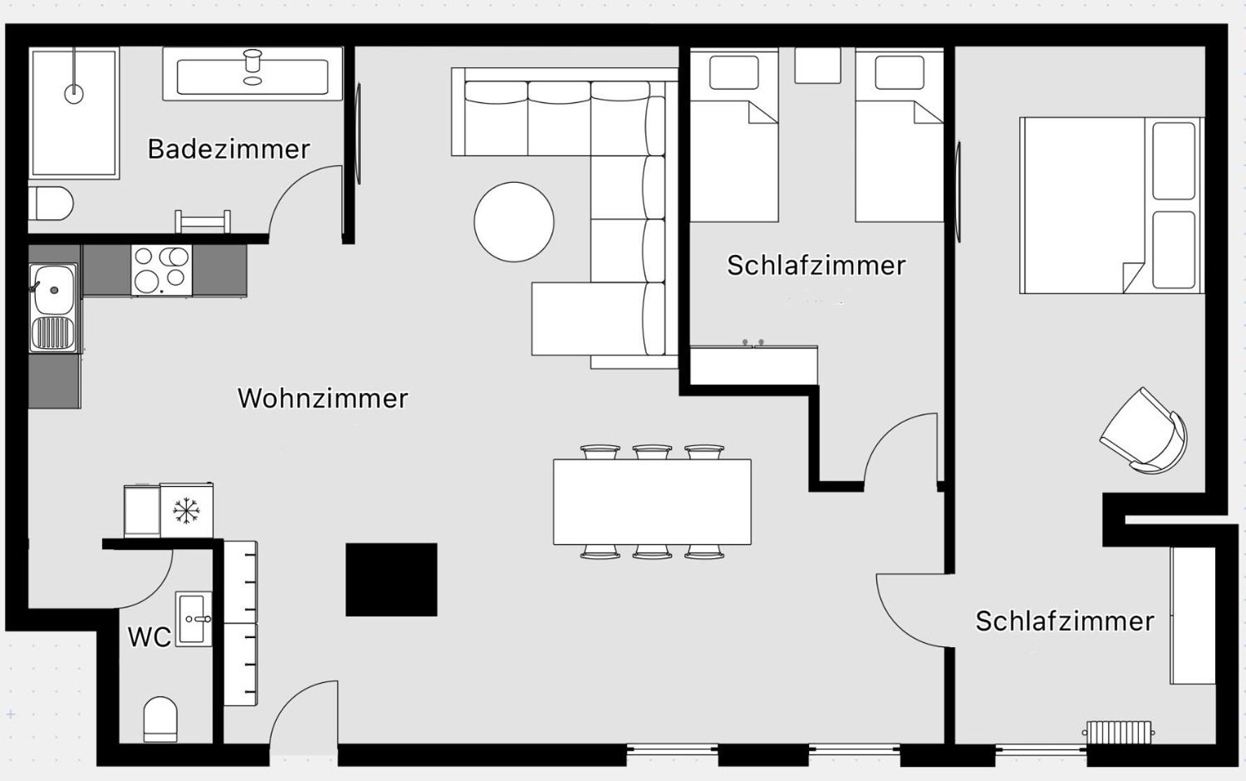 Einzigartiges Apartment im Zentrum von Nürnberg