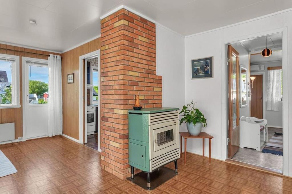 Koselig eldre hus på Bleik