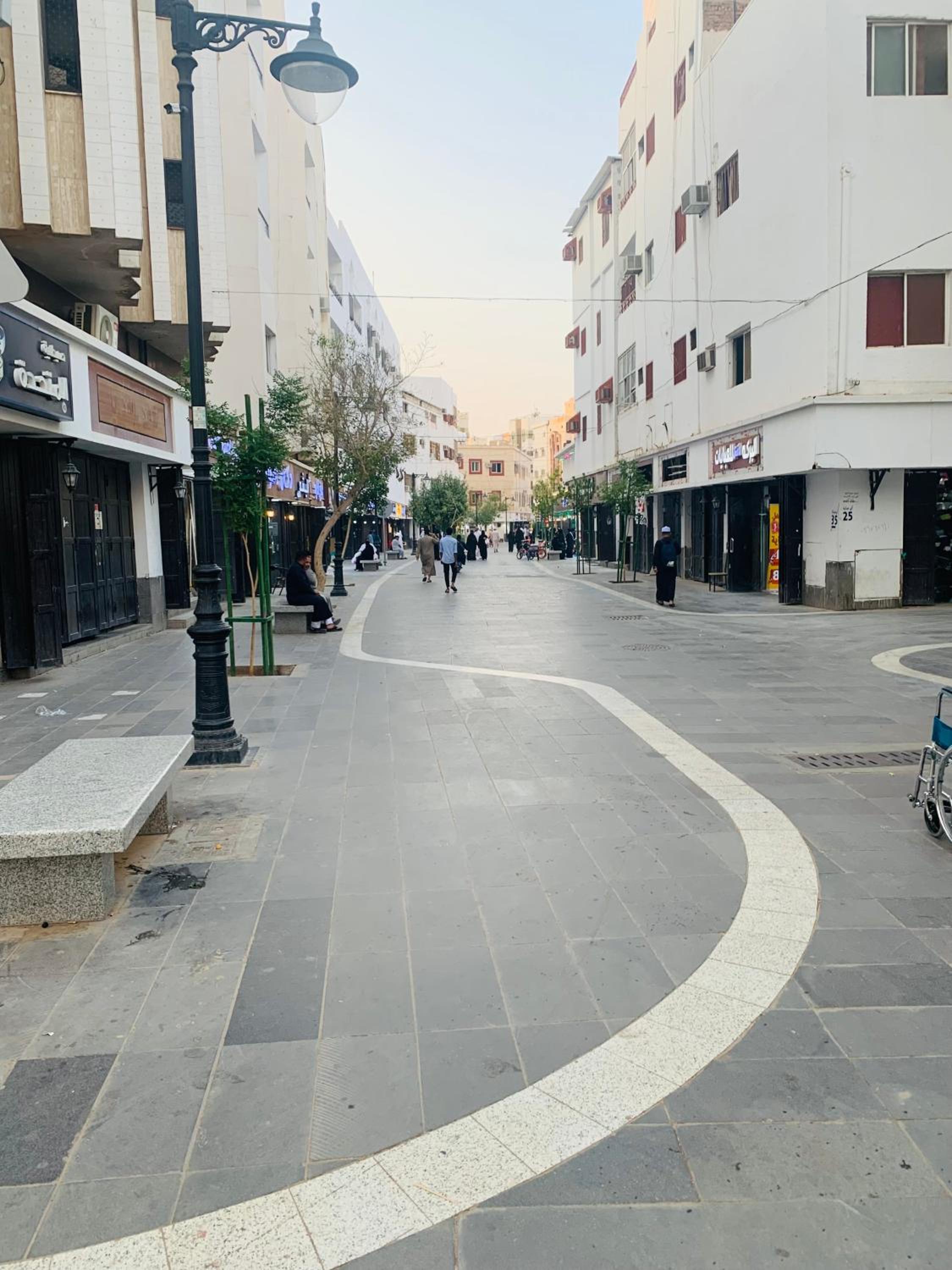 Walking distance to haram