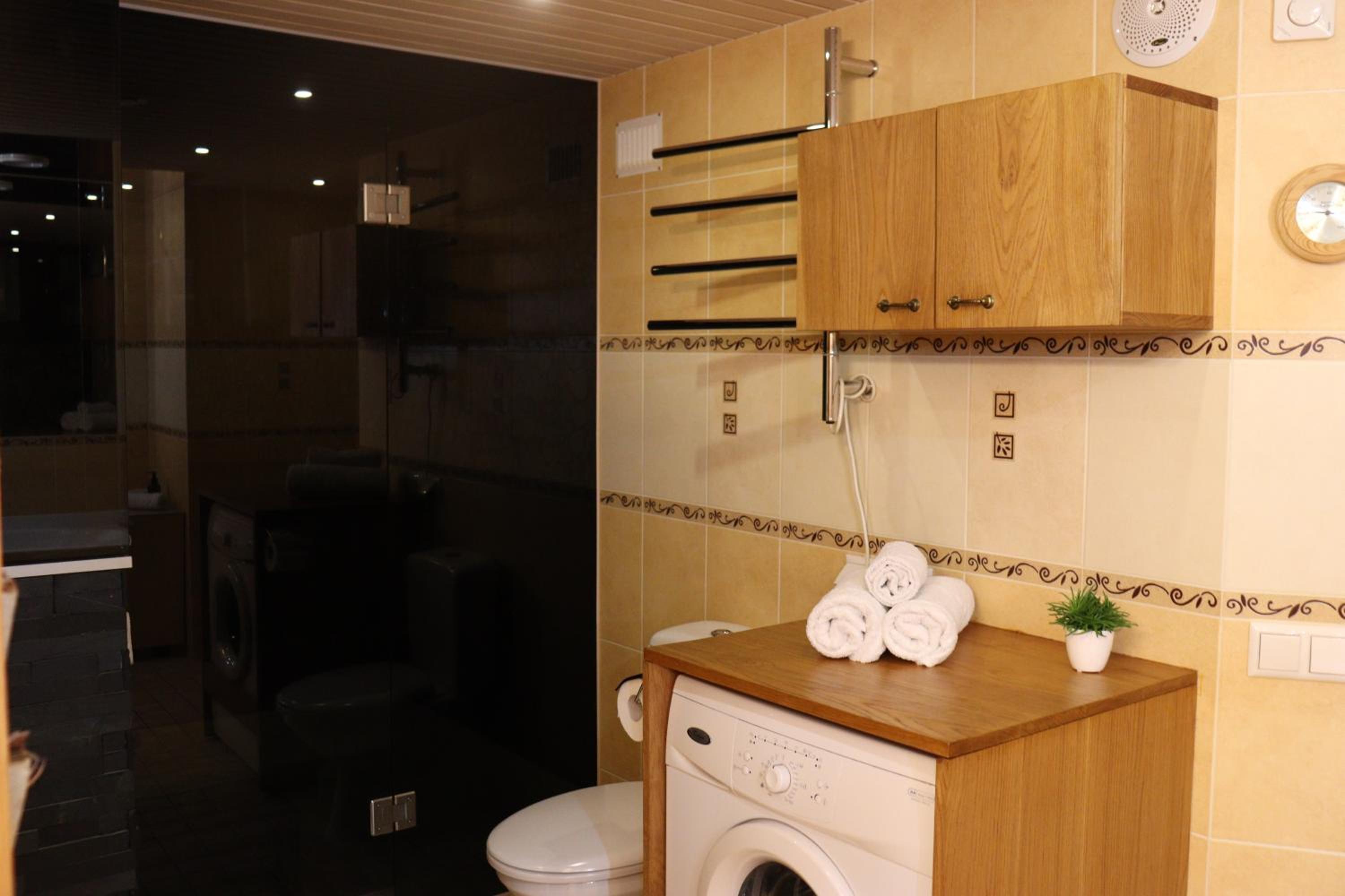 Cozy apartment with a sauna