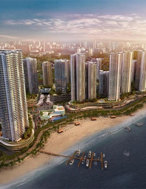 Full Sea View Country Garden Danga Bay 6-13pax Smart TV 70inch-Netflix