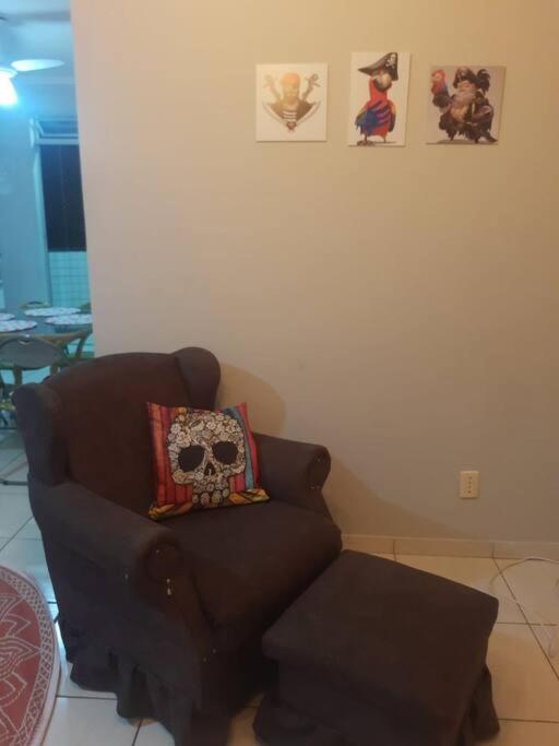 Apartamento Guilhermina Praia Grande Vista Mar