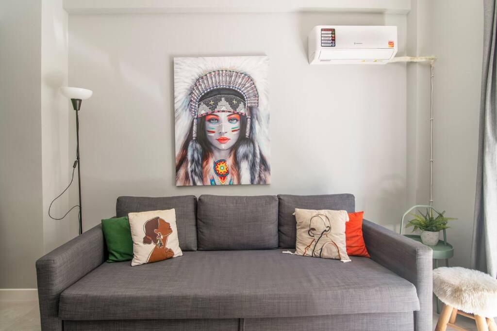 New 2 Bdr condo in Athens-4 mins walk to metro