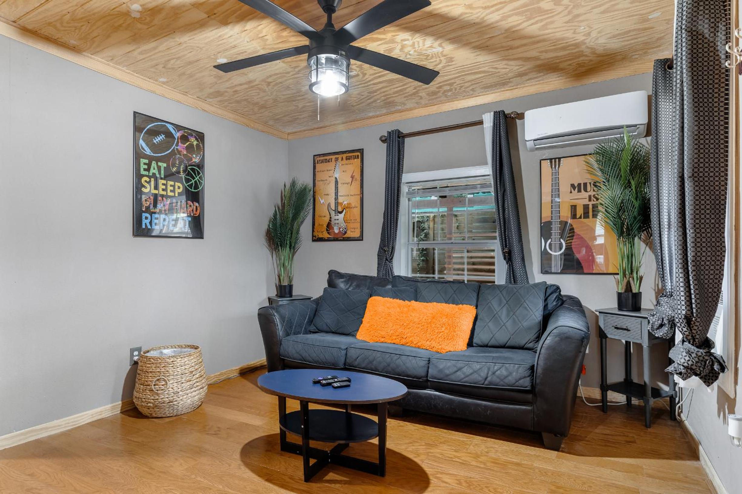 Charming home with patios fireplace and BBQ area view 4