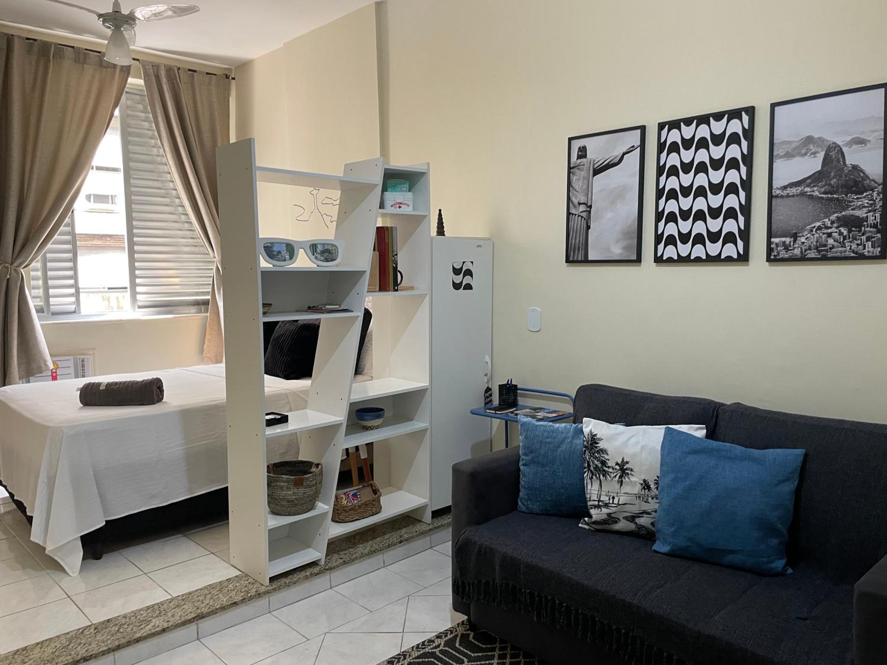 Apartamento beira-mar no coração de copacabana!