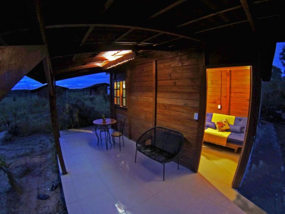 Cabana com vista para o Morro da Baleia