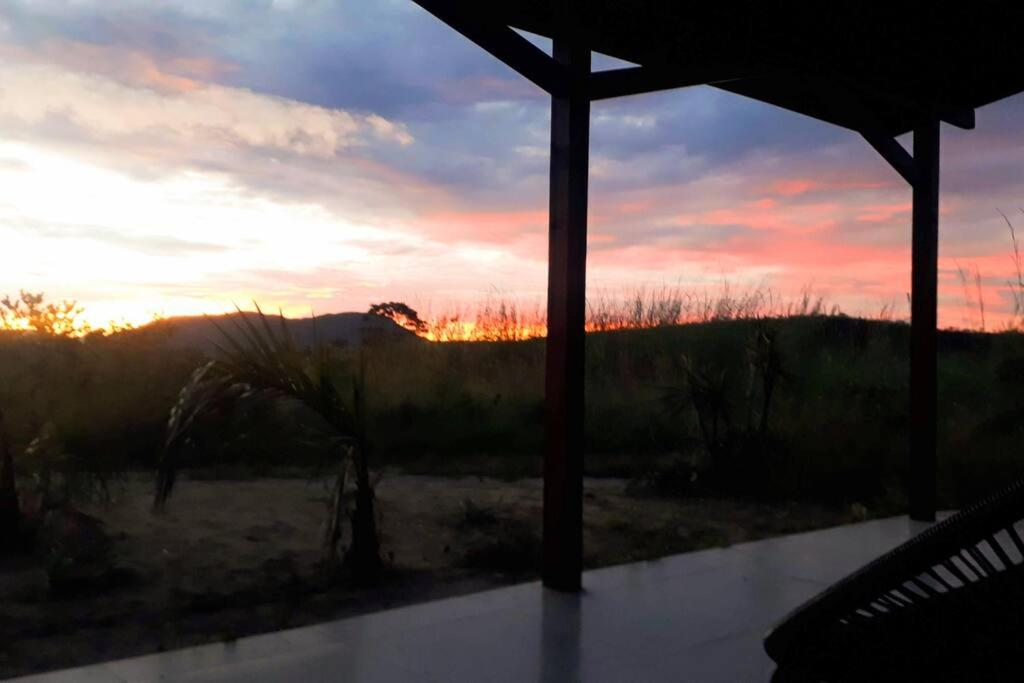 Cabana com vista para o Morro da Baleia