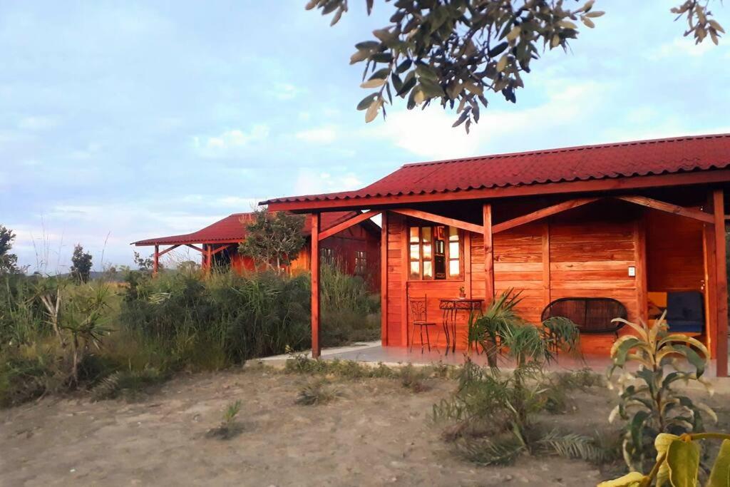 Cabana com vista para o Morro da Baleia