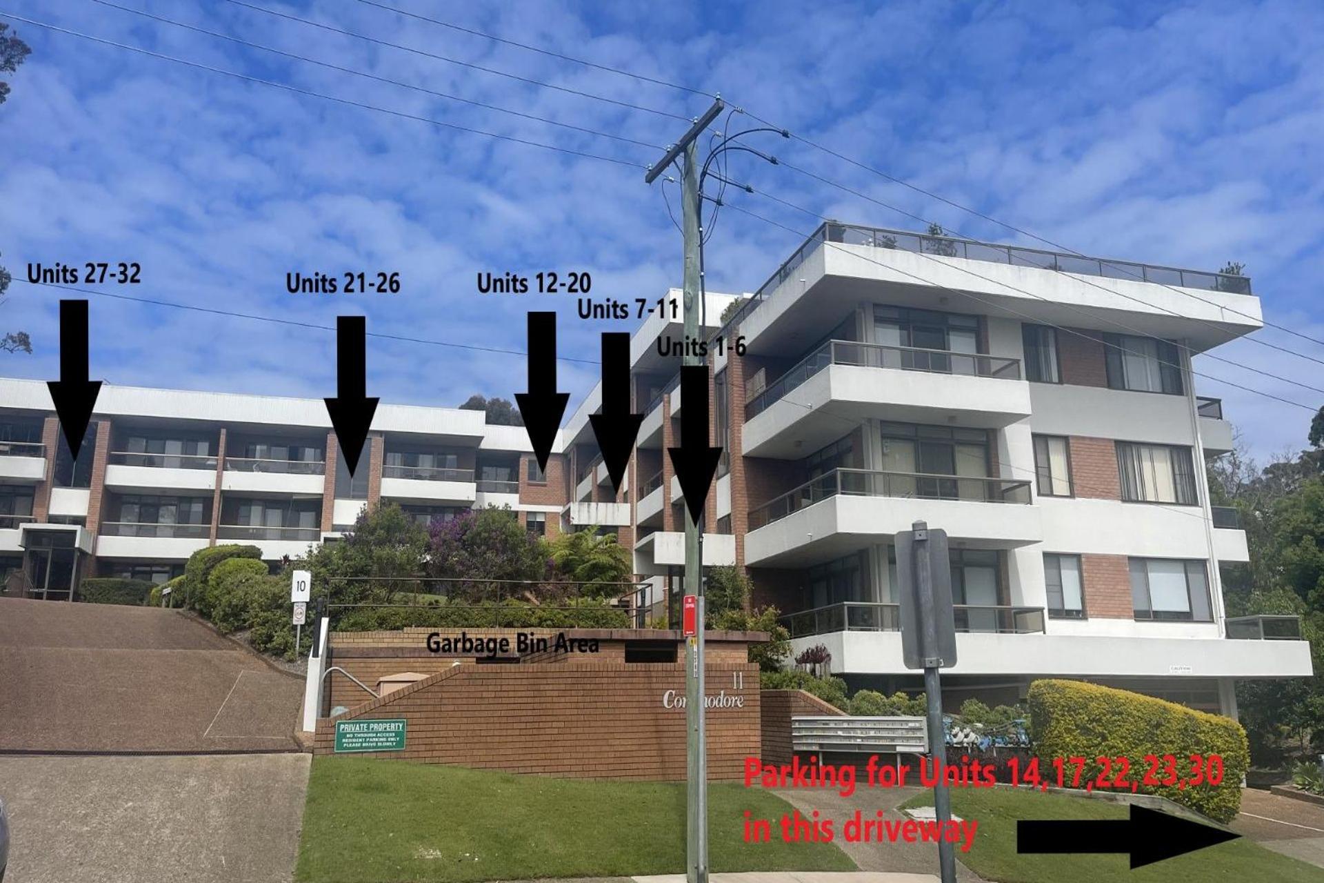 The Commodore, 14, 9-11 Donald Street- Unit in the heart of town with views & free wi-fi