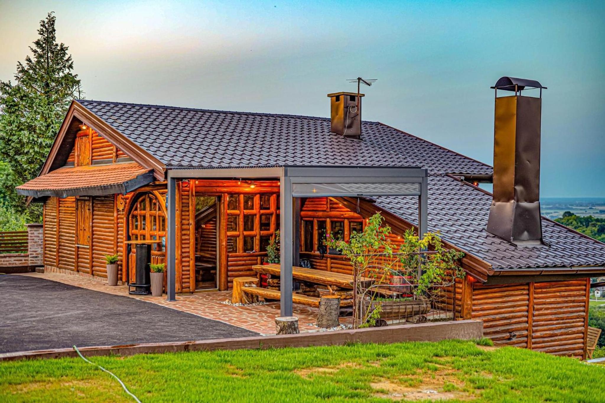 Wood house Marilla view 3