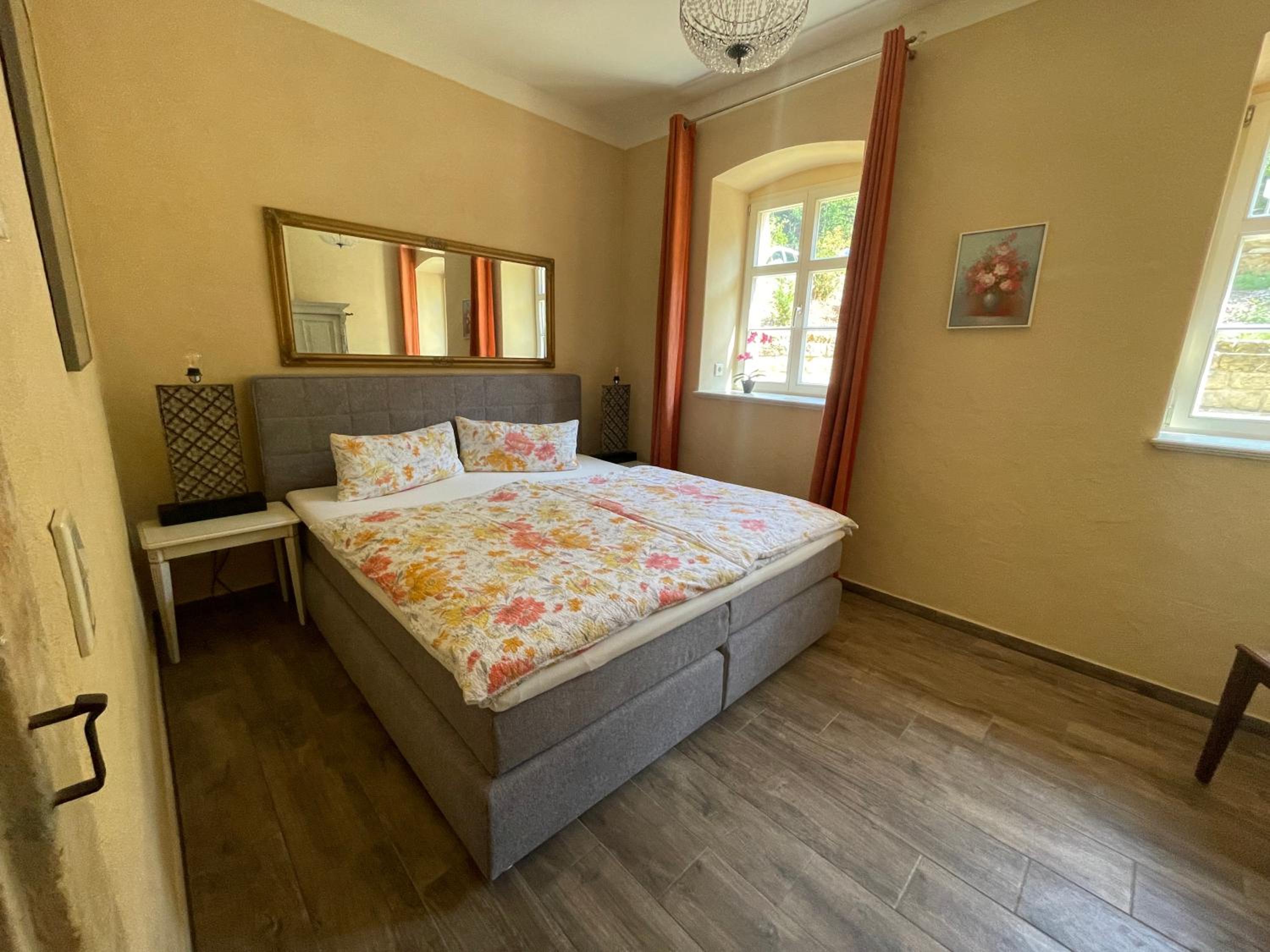 Ferienwohnung Parkblick im Badehaus