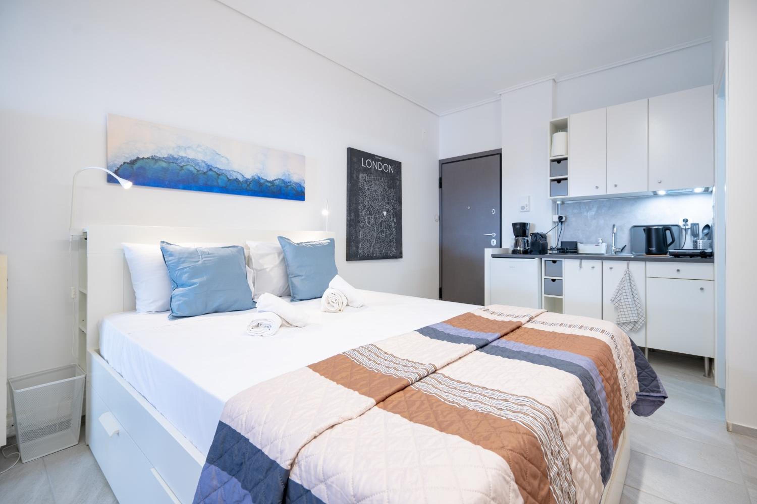Stylish studio for 2 in Abelokipi by MPS