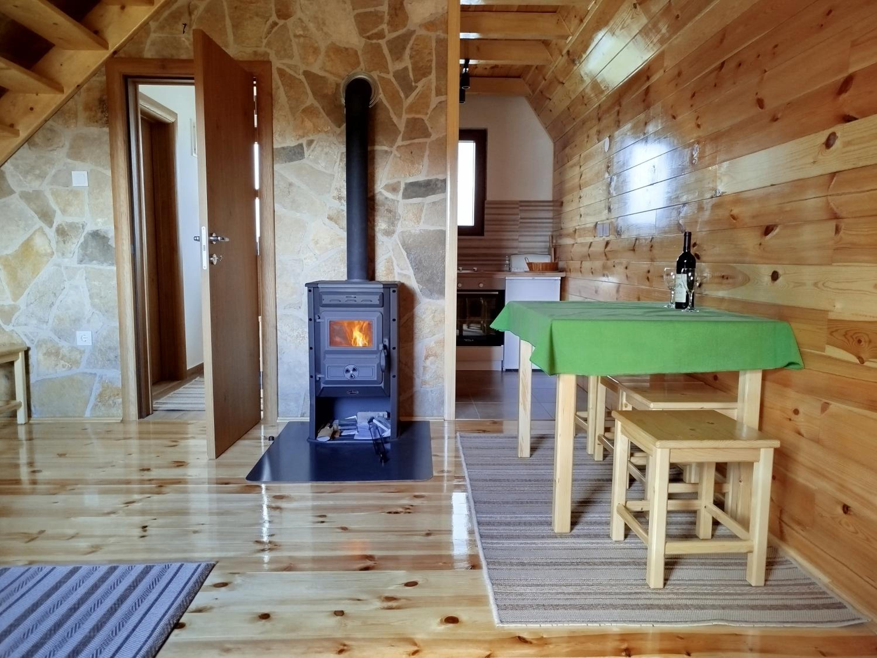 Brown cabin view 5