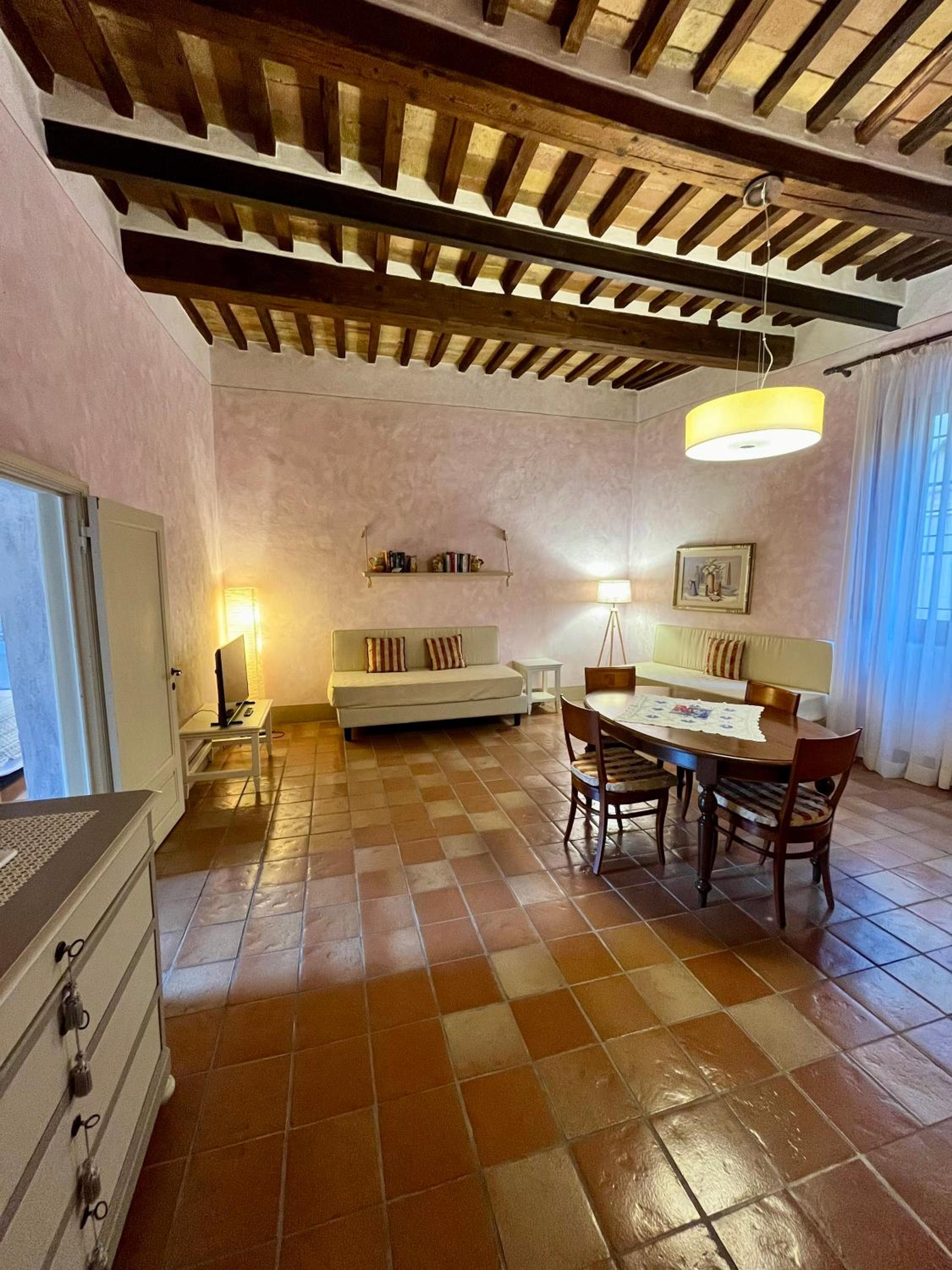 Le Ginestre en San Gimignano — hotel room