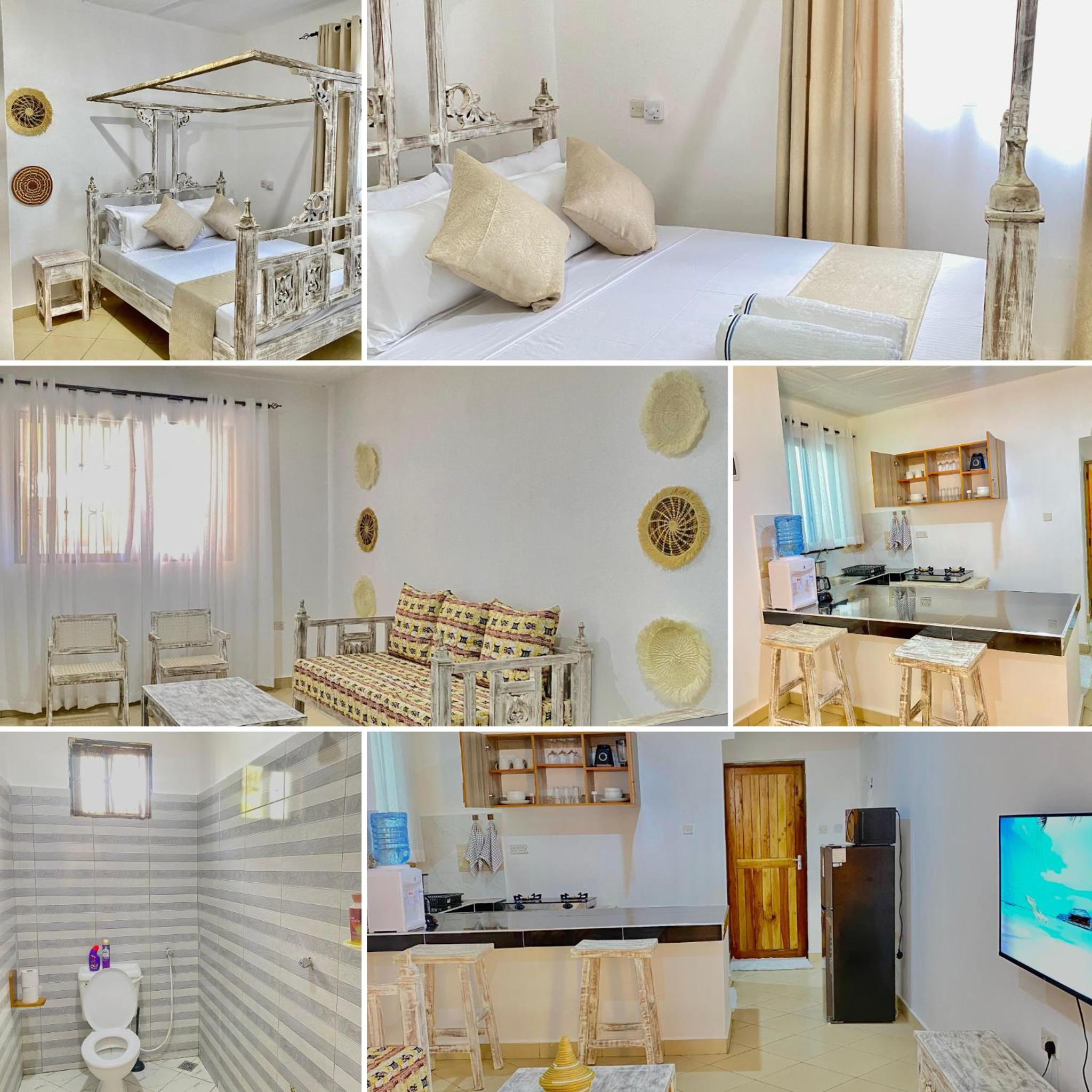 Coastal Lamu Styled 1 bedroom in Diani, near the beaches