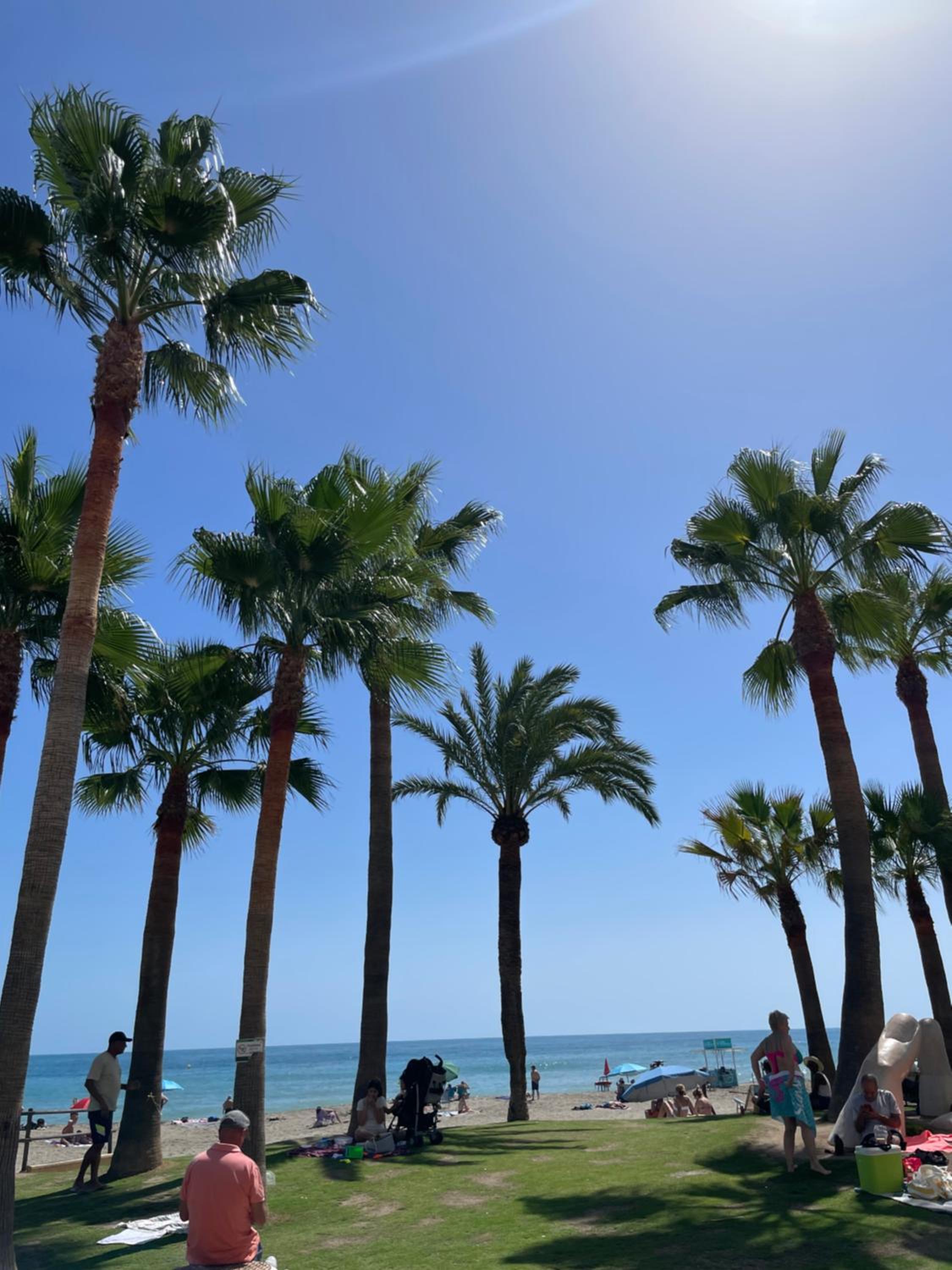 Horizonte 1 Cosy apartment with incredible sea view at first line of Fuengirola Beach view 2