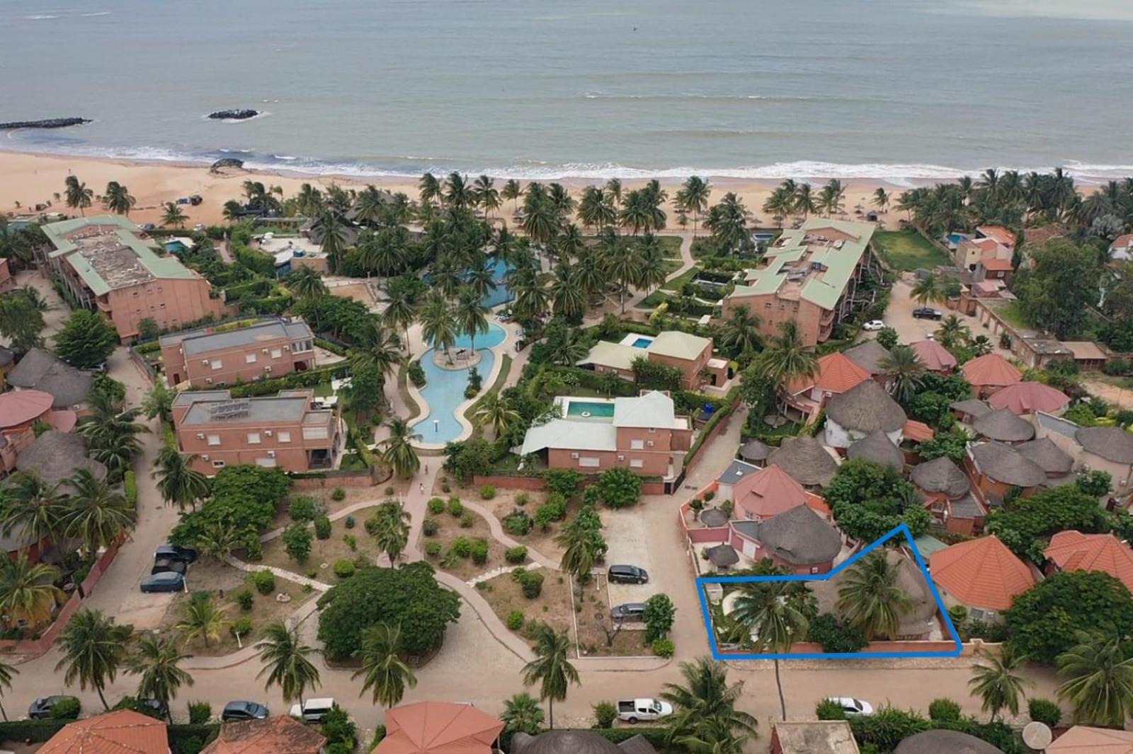 Villa bord de mer avec piscine à safari village