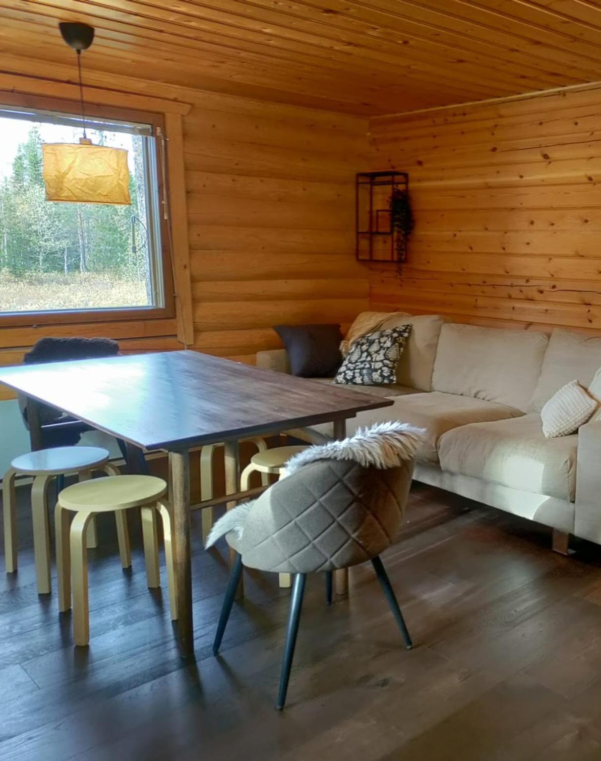 Log cabin Ylläs Valokki - sauna, fireplace, Ylläs view