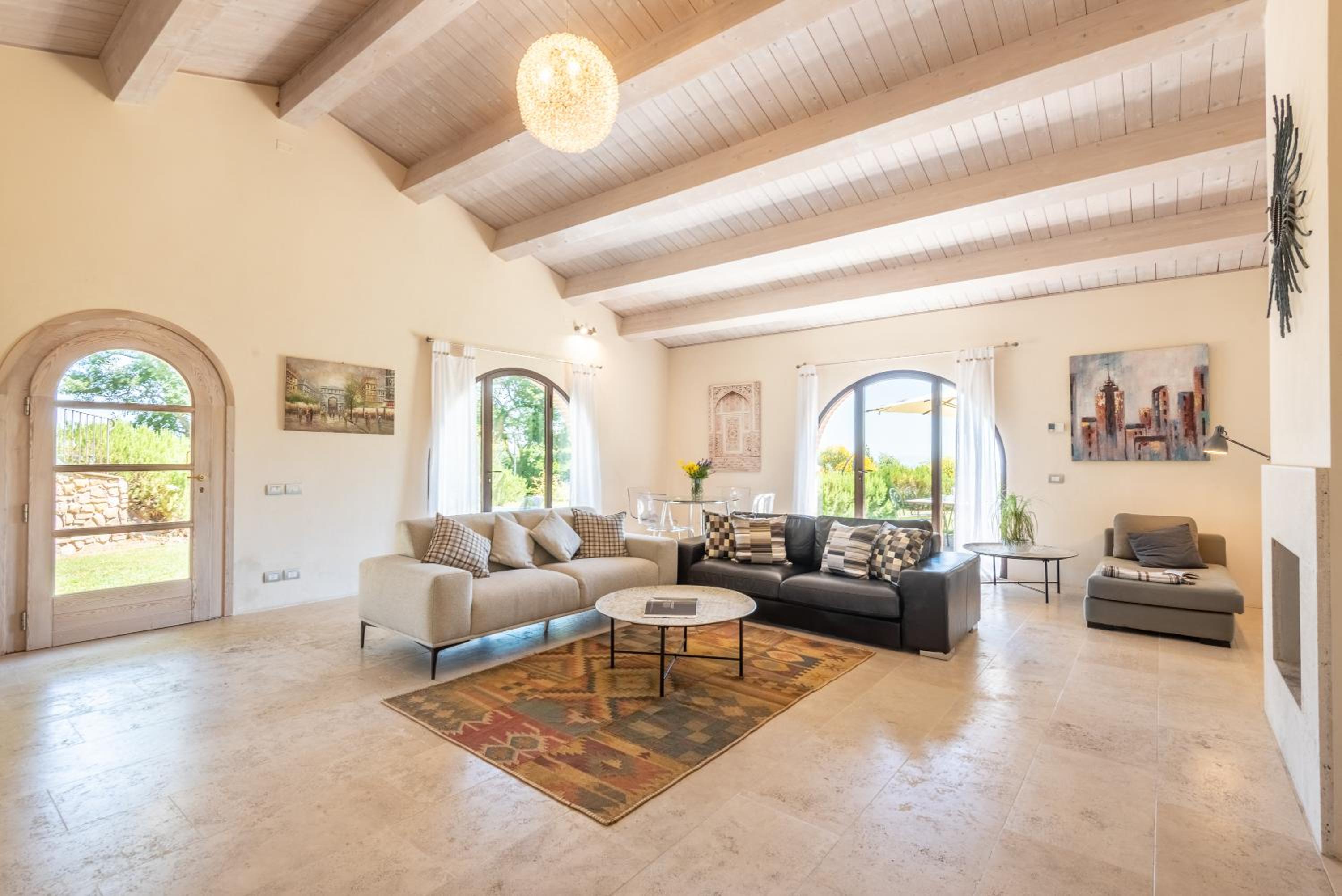Villa Falco with terrace and garden - Cignella Resort Tuscany view 2