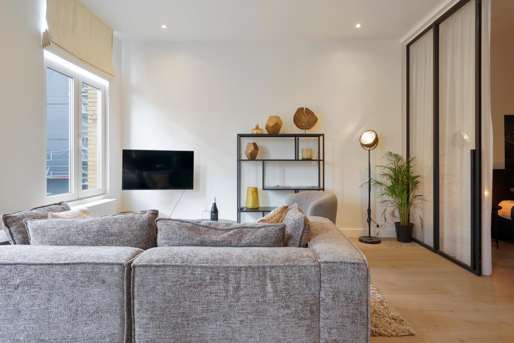 Classy 1BR Apartment Overlooking a Beautiful Park