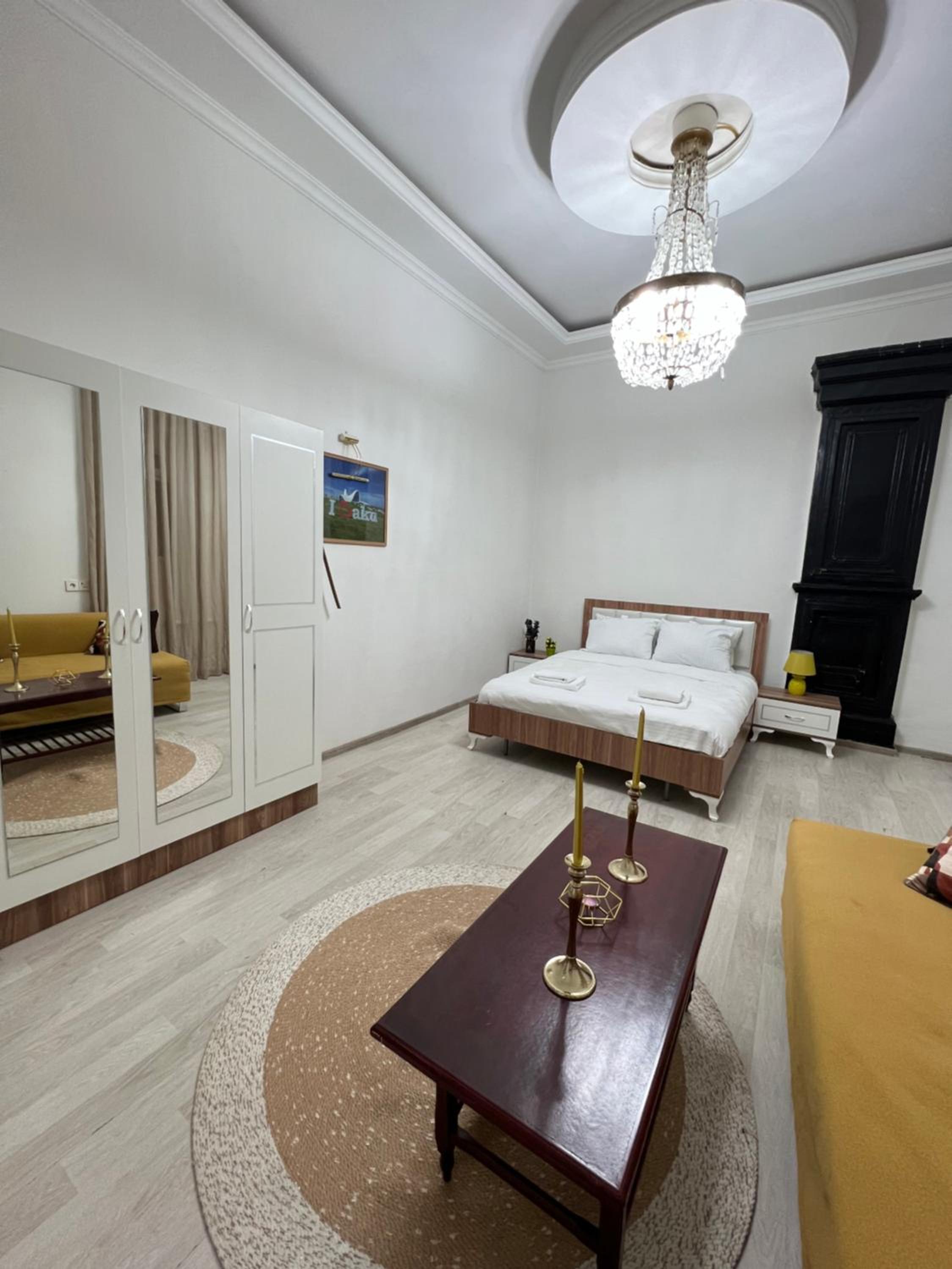 Nizami street apartment with an ideal balcony
