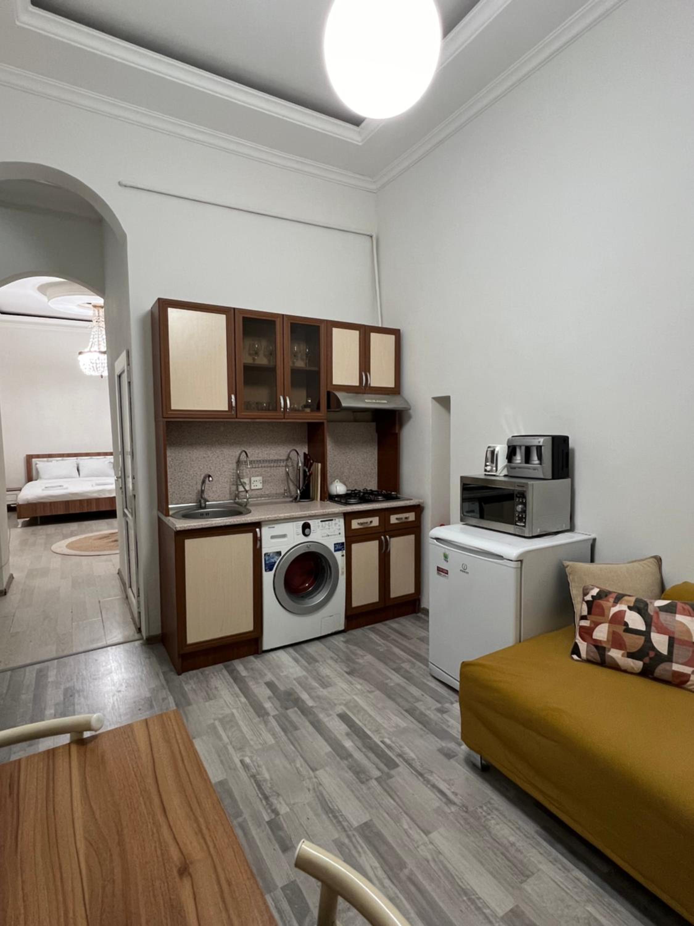 Nizami street apartment with an ideal balcony