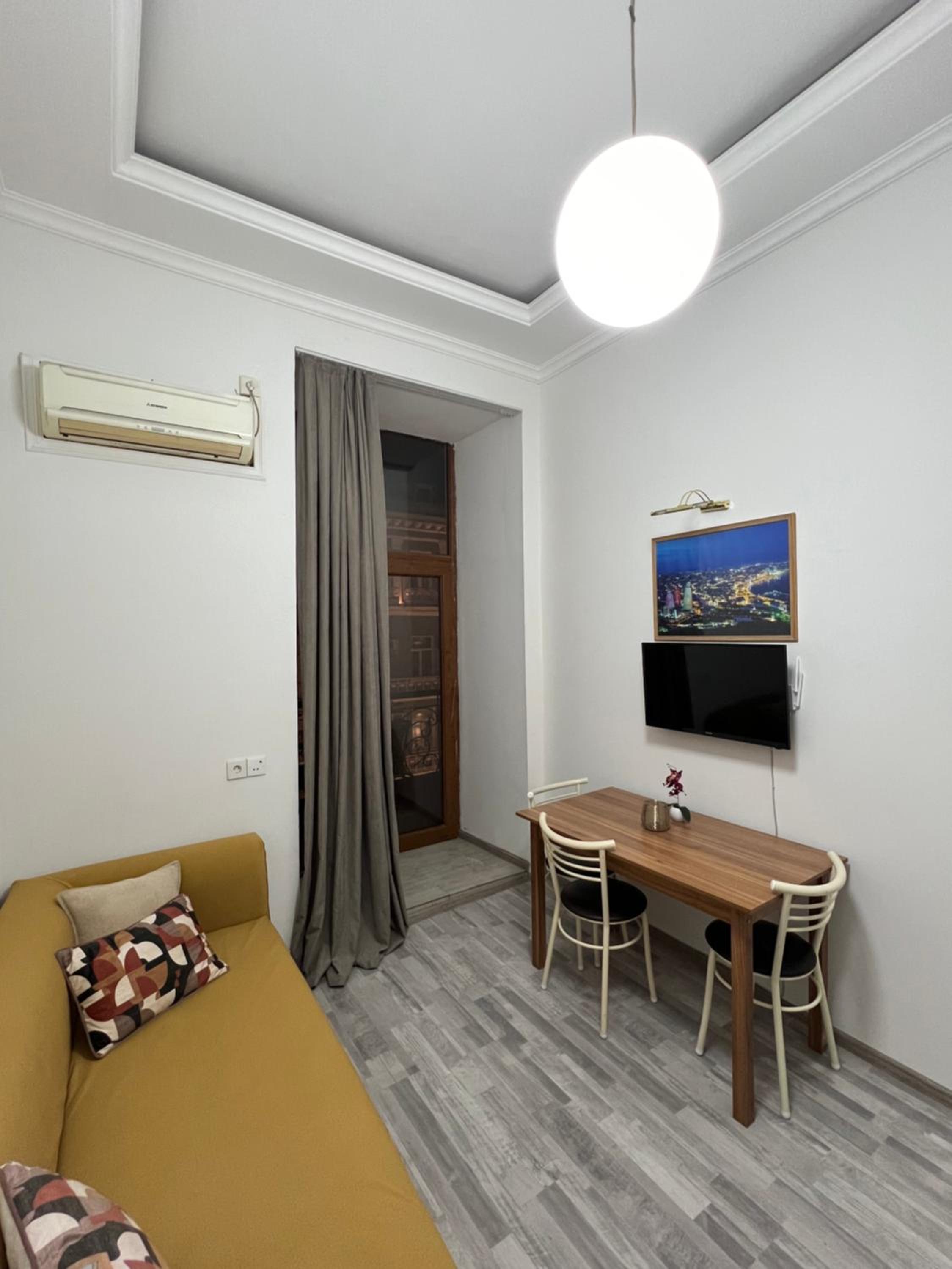 Nizami street apartment with an ideal balcony
