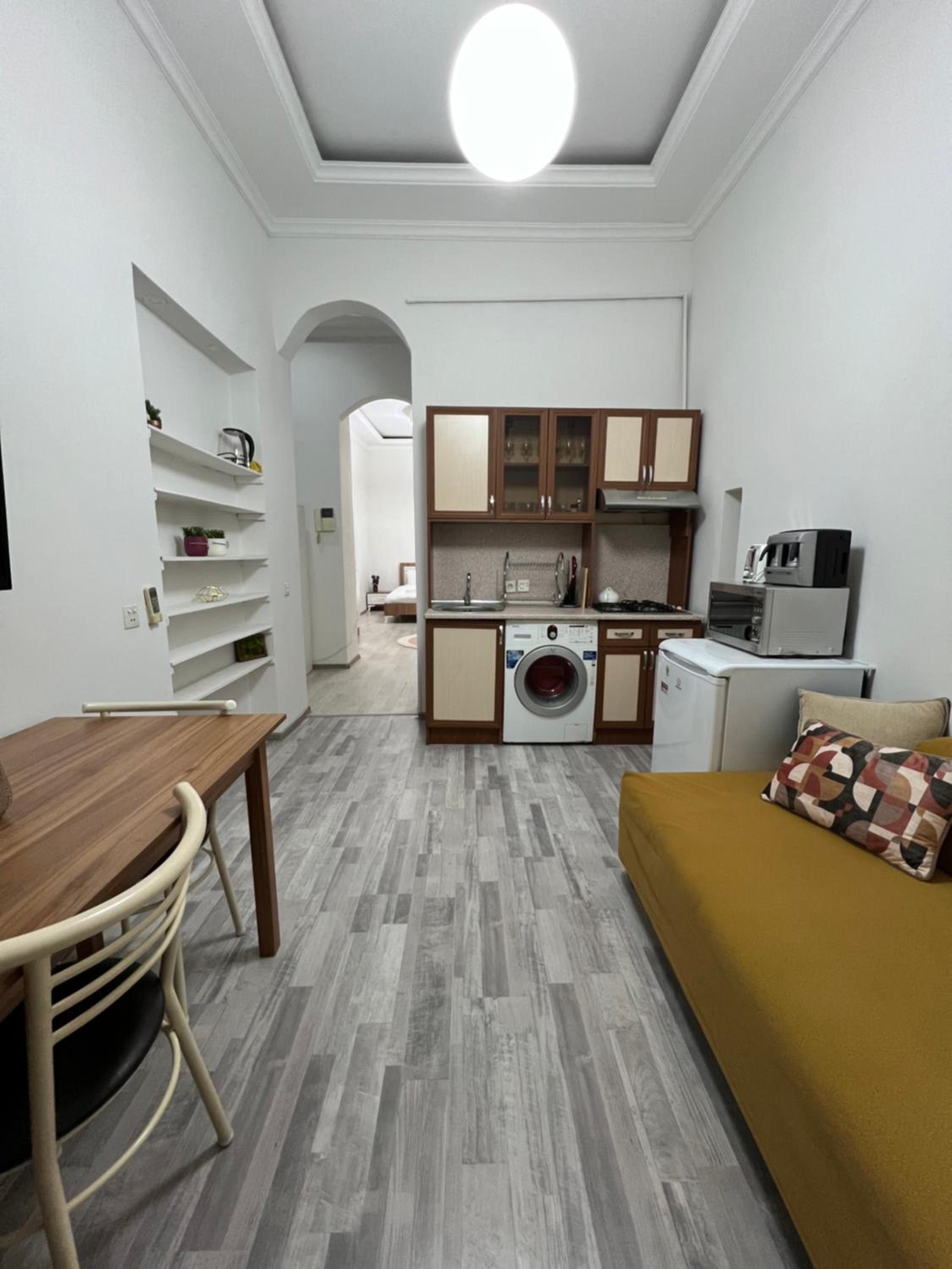Nizami street apartment with an ideal balcony
