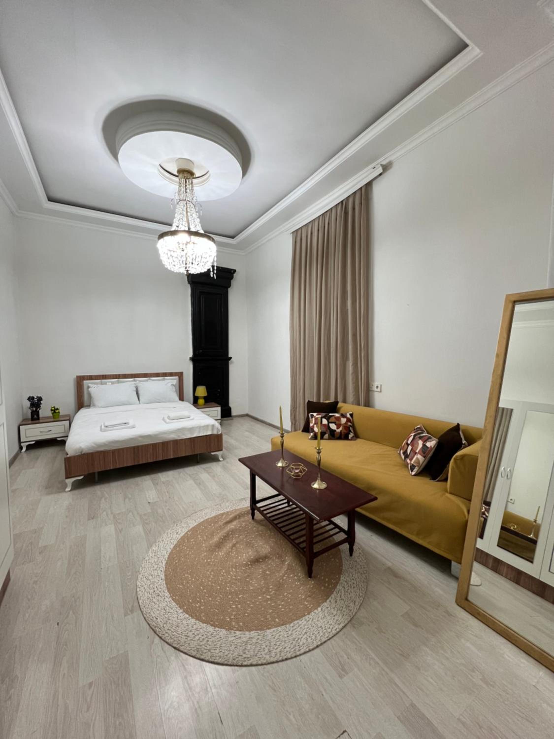 Nizami street apartment with an ideal balcony